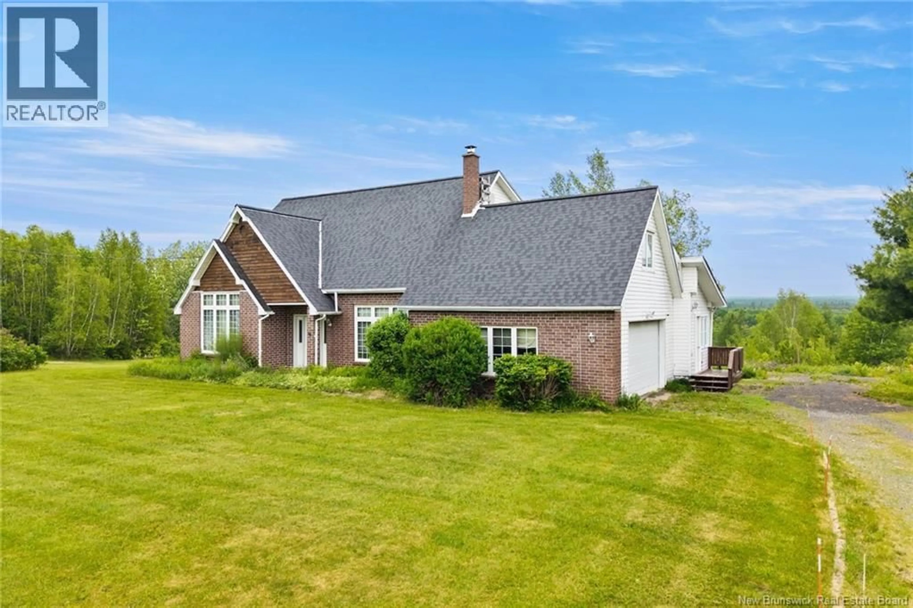 A pic from outside/outdoor area/front of a property/back of a property/a pic from drone, unknown for 4530 ROUTE 123, Gaspereau Forks New Brunswick E4A2C7