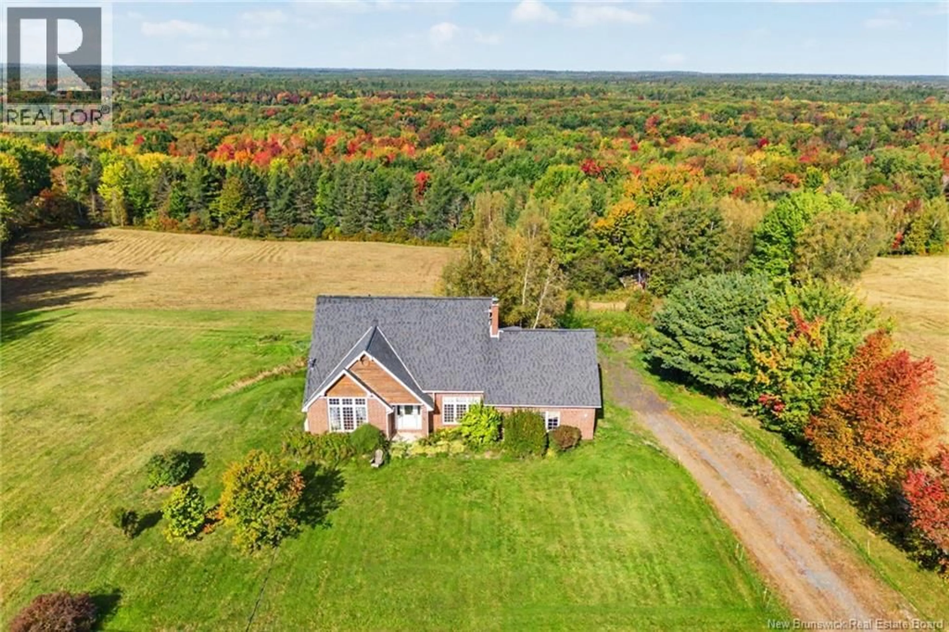 A pic from outside/outdoor area/front of a property/back of a property/a pic from drone, unknown for 4530 ROUTE 123, Gaspereau Forks New Brunswick E4A2C7