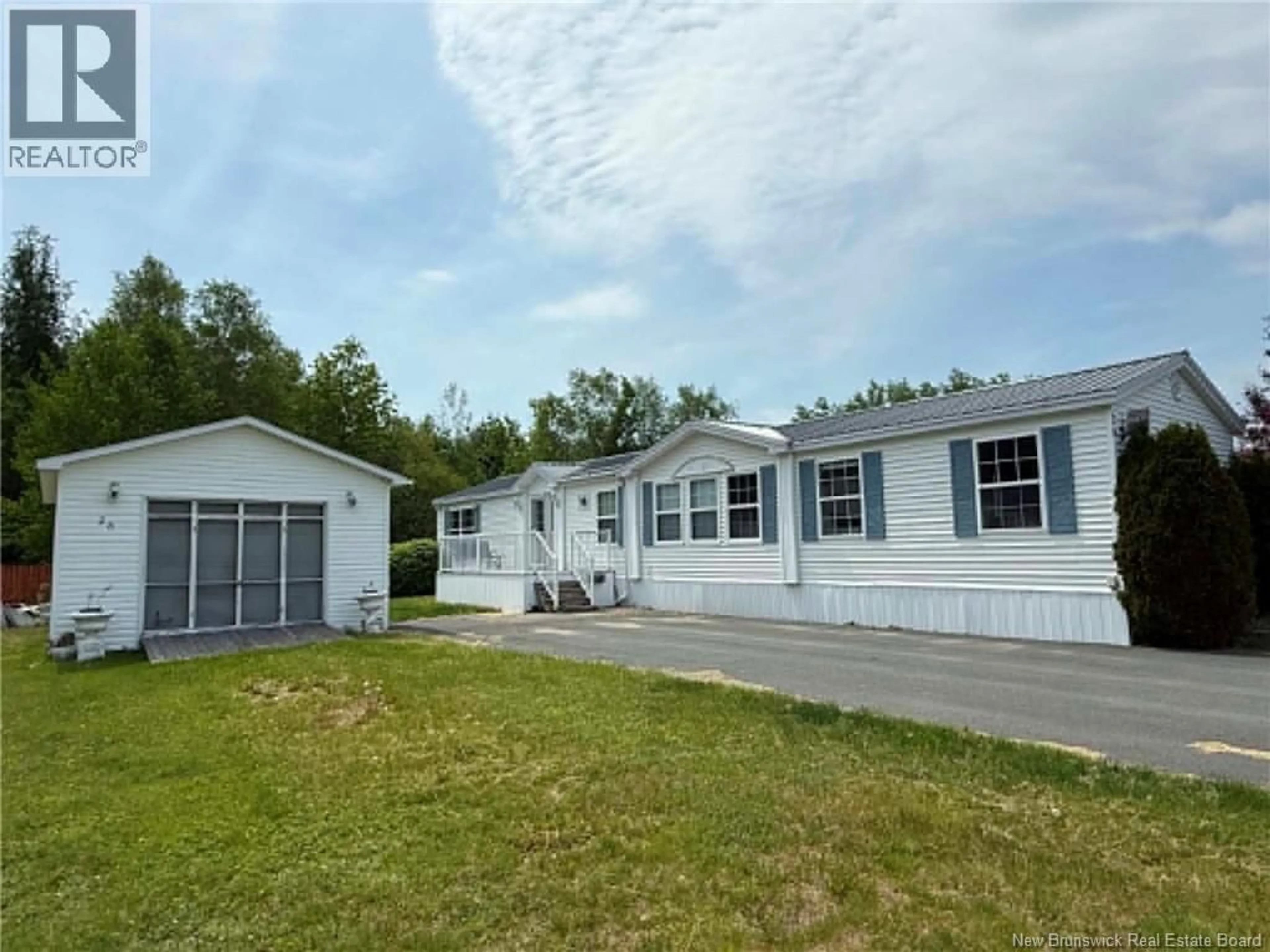 Home with vinyl exterior material, water/lake/river/ocean view for 26 CROSBY CRESCENT, Miramichi New Brunswick E1N3C6