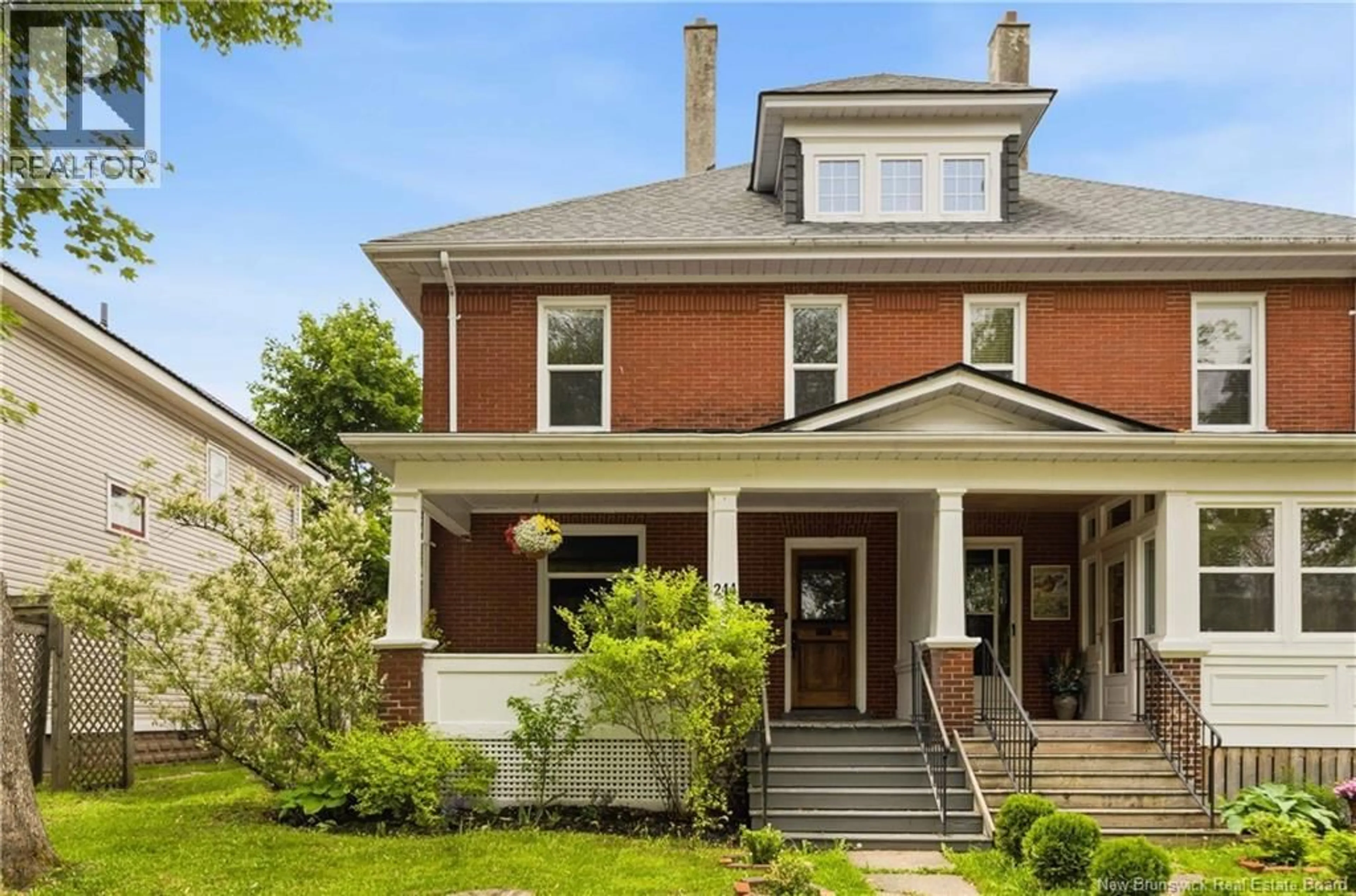 Home with brick exterior material, street for 244 CAMERON STREET, Moncton New Brunswick E1C5Z3