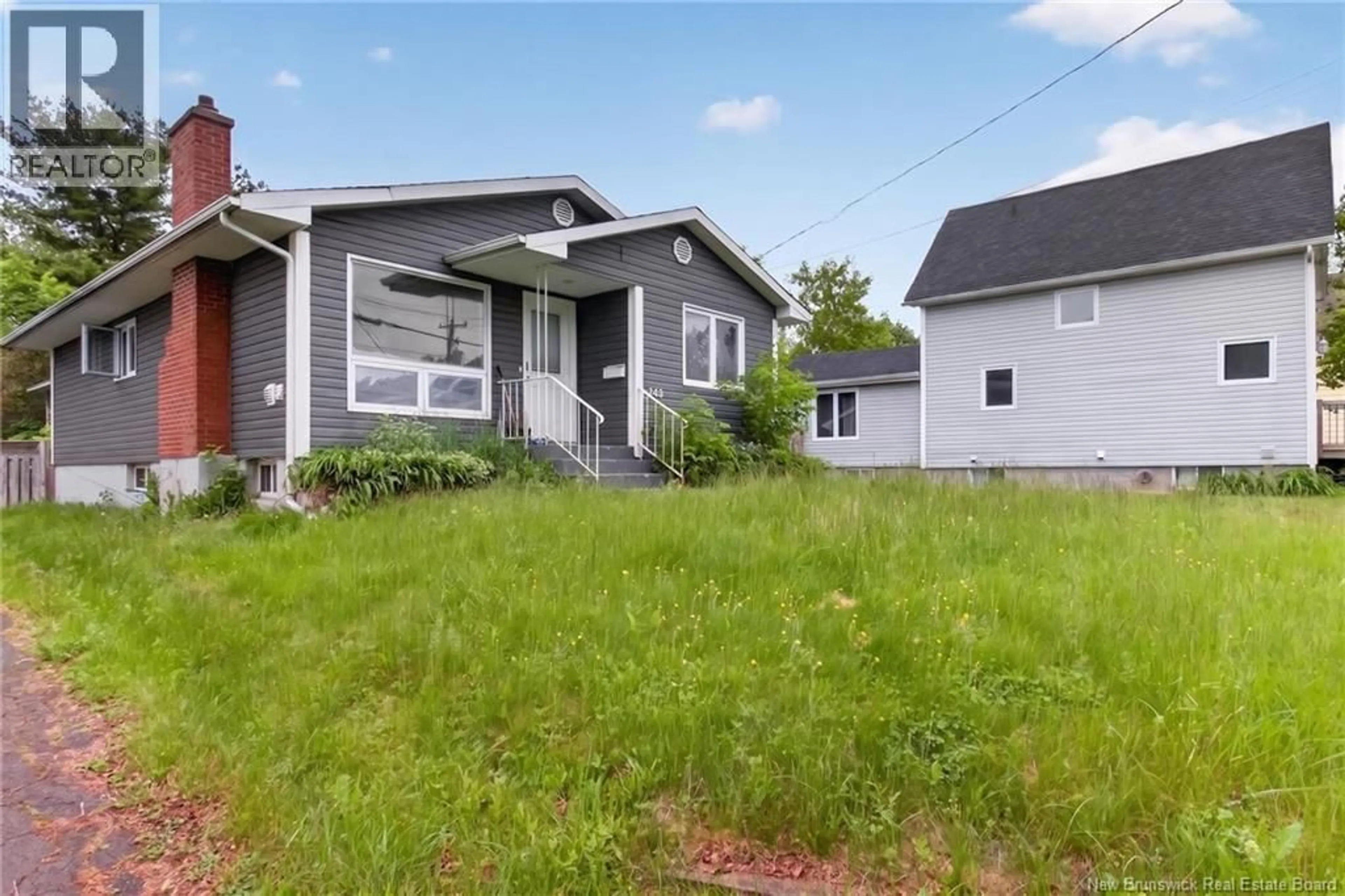 Home with vinyl exterior material, street for 149 BROADWAY STREET, Moncton New Brunswick E1A3Y3
