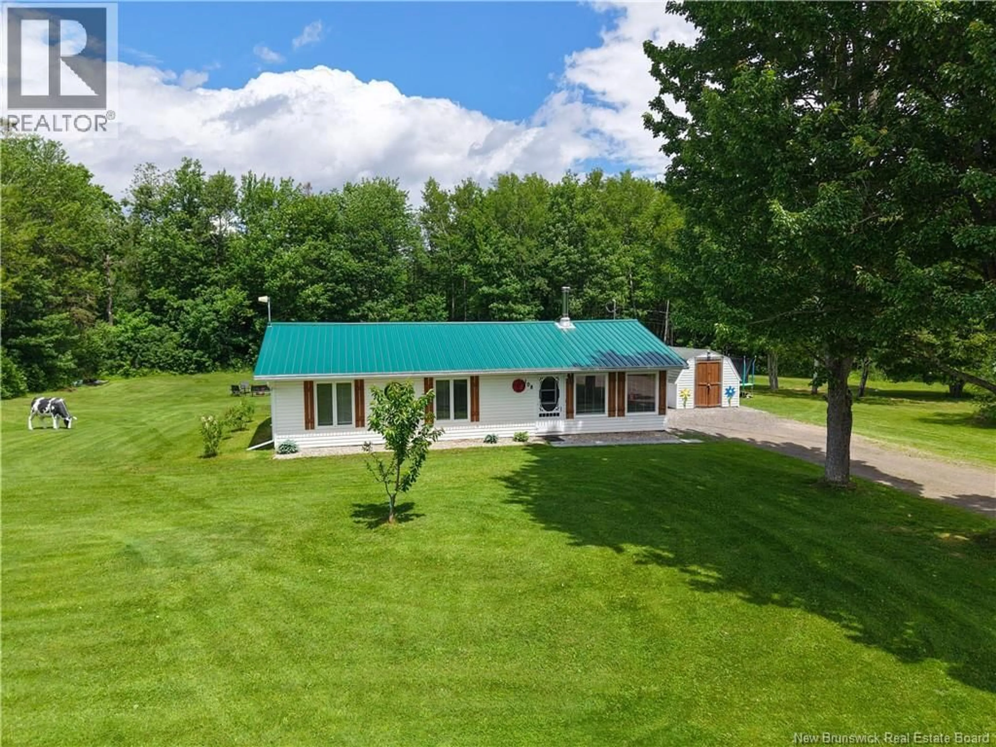 A pic from outside/outdoor area/front of a property/back of a property/a pic from drone, mountain view for 108 LEWIS ROAD, Colpitts Settlement New Brunswick E4J1G5