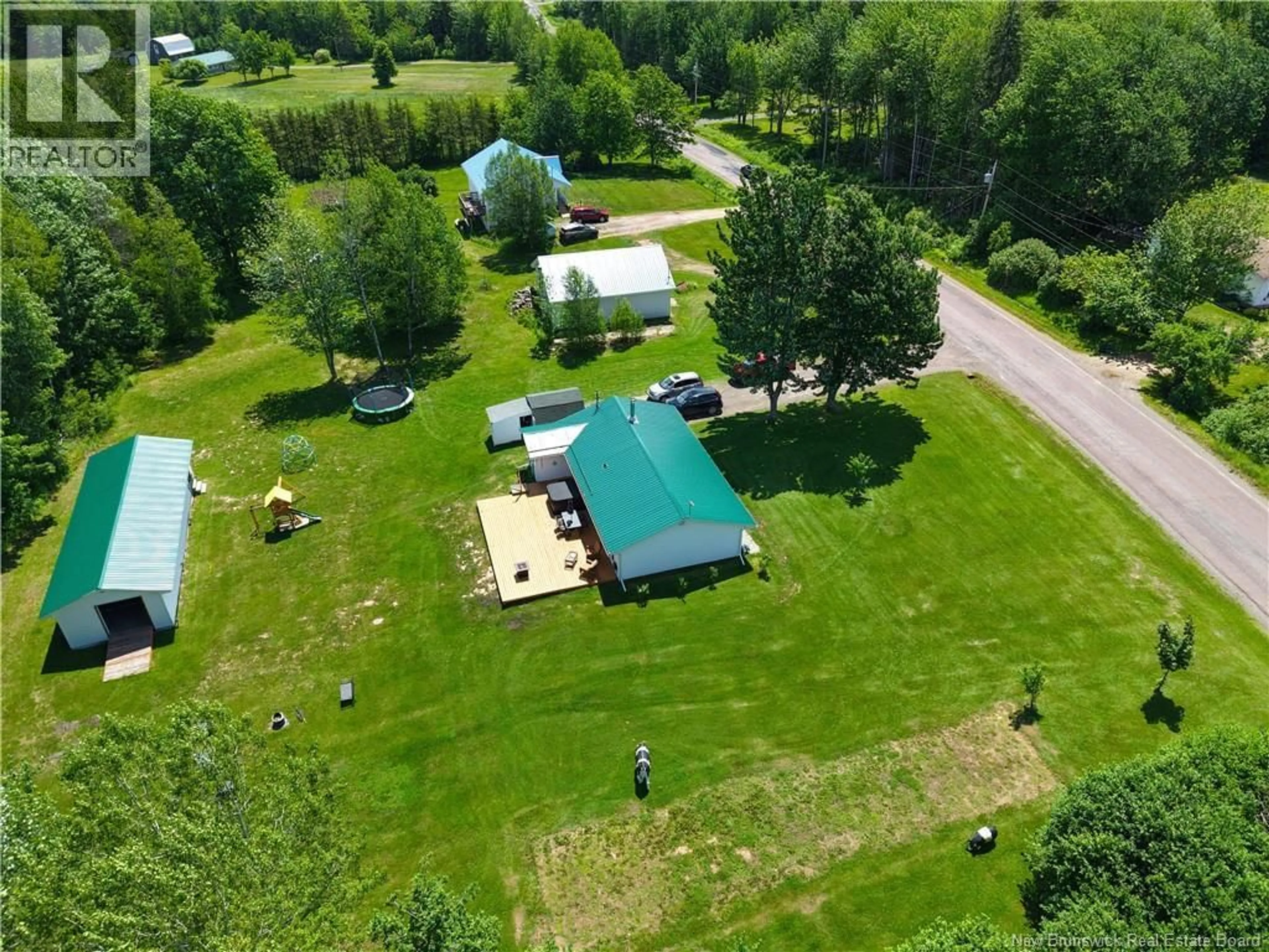 A pic from outside/outdoor area/front of a property/back of a property/a pic from drone, unknown for 108 LEWIS ROAD, Colpitts Settlement New Brunswick E4J1G5