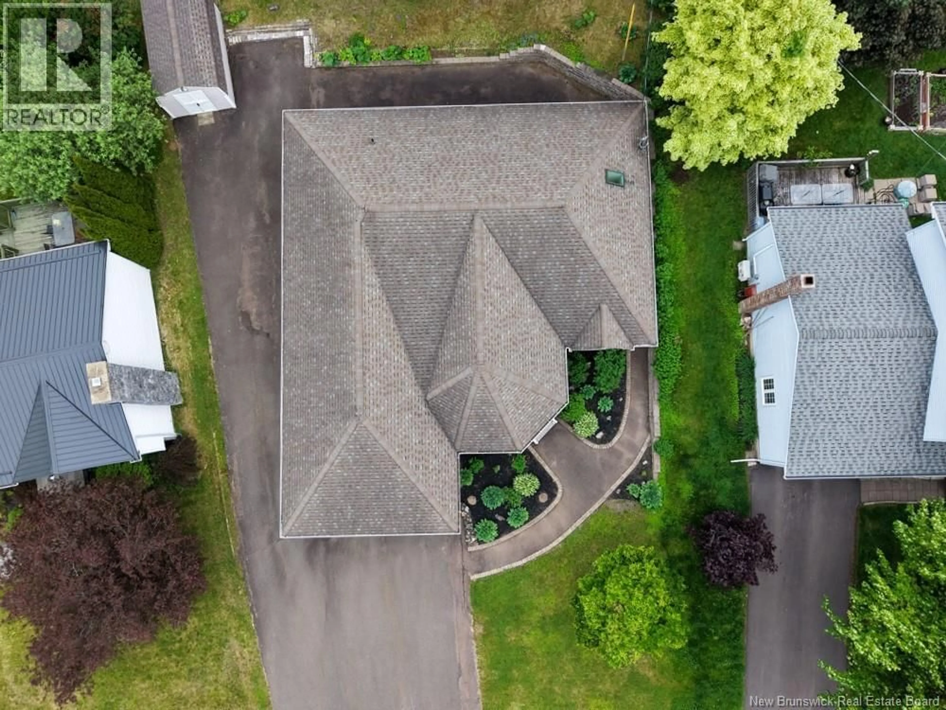 A pic from outside/outdoor area/front of a property/back of a property/a pic from drone, street for 50 LAVENDER LANE, Moncton New Brunswick E1G1T6