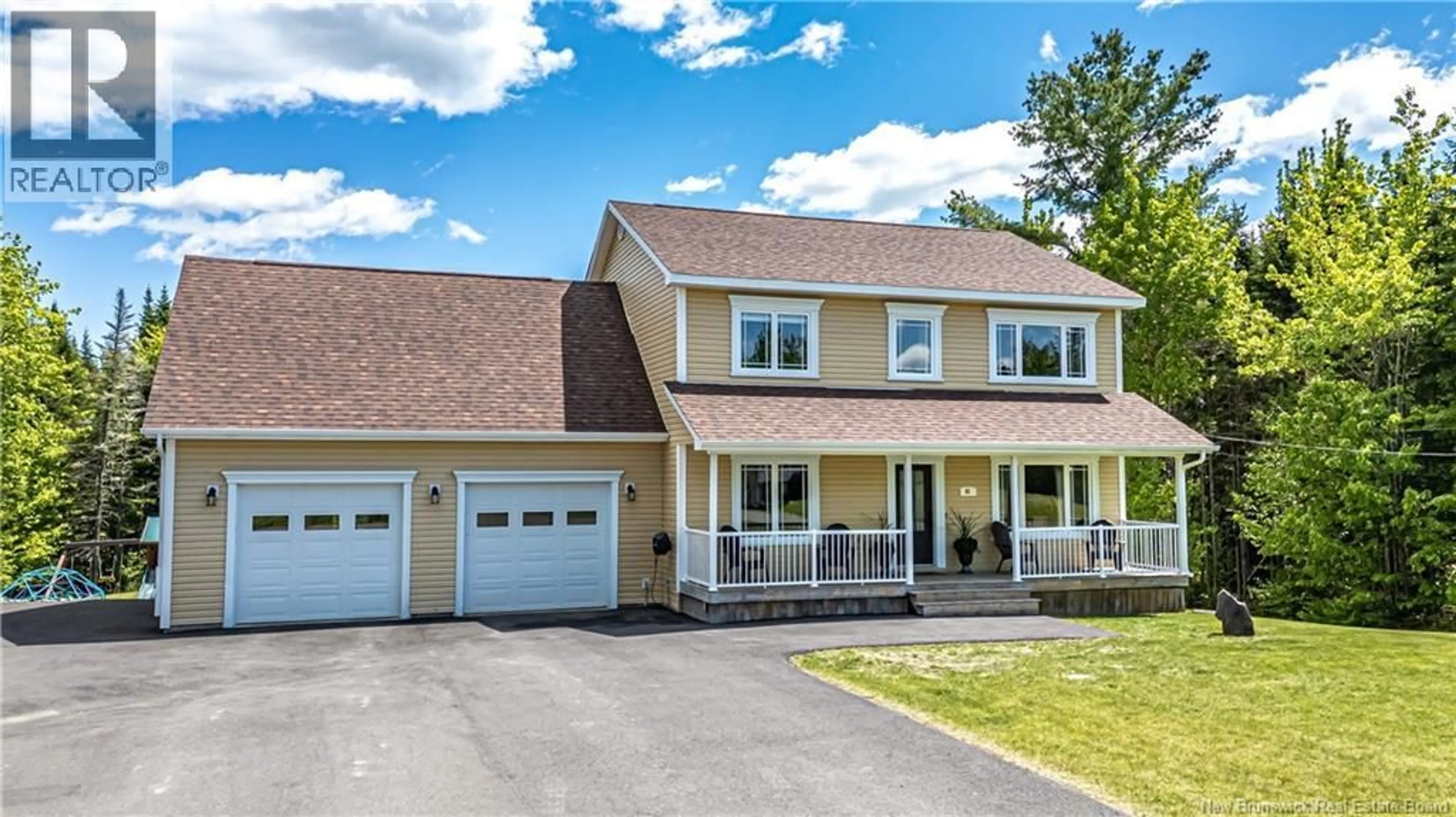 Home with vinyl exterior material, street for 61 BUTTERNUT LANE, Noonan New Brunswick E3A0Z5