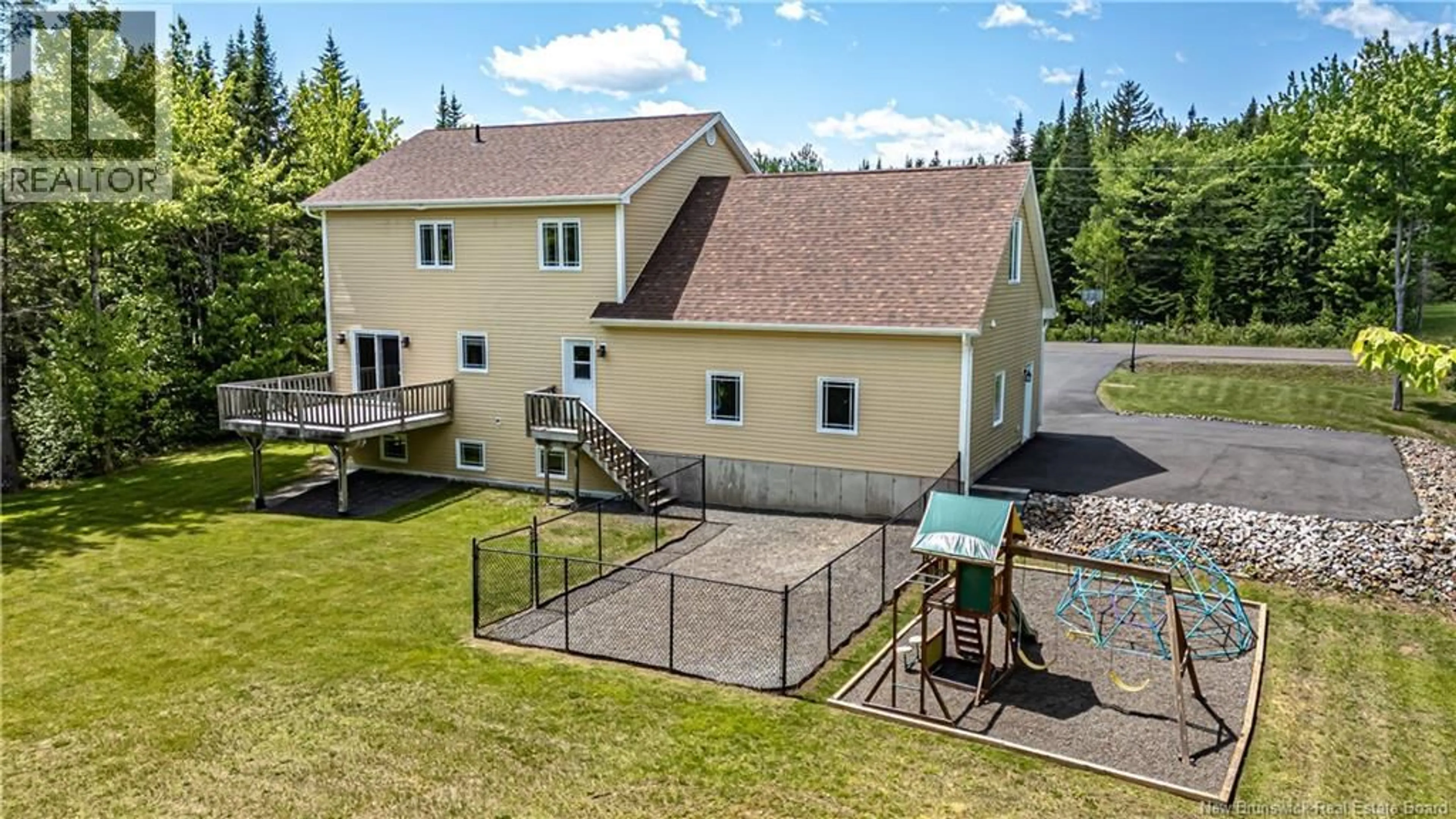 A pic from outside/outdoor area/front of a property/back of a property/a pic from drone, unknown for 61 BUTTERNUT LANE, Noonan New Brunswick E3A0Z5