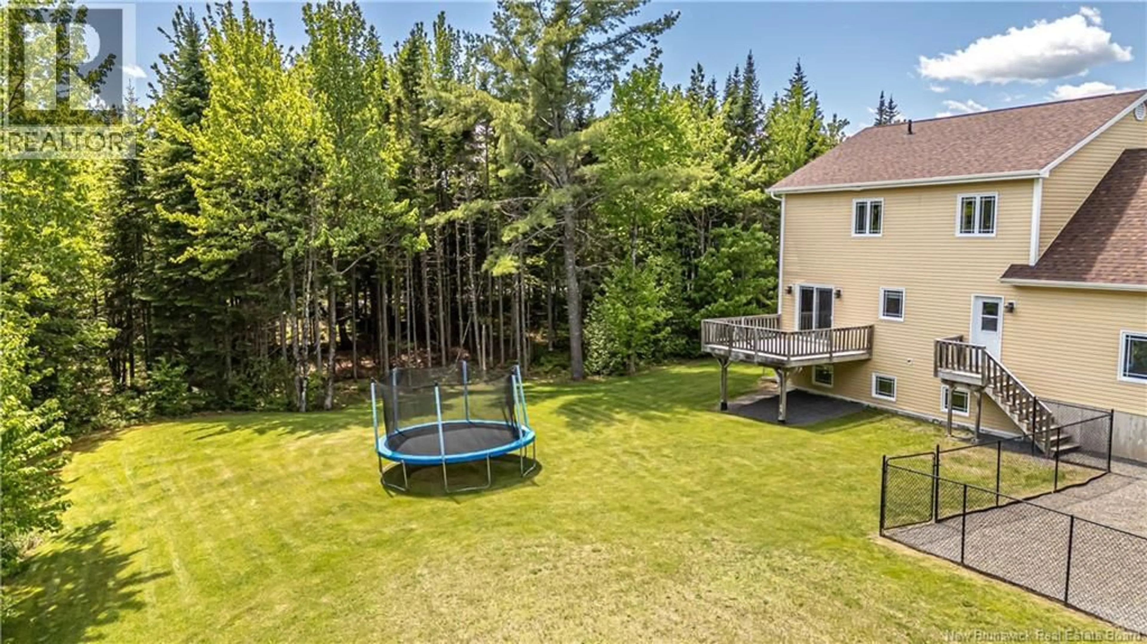 A pic from outside/outdoor area/front of a property/back of a property/a pic from drone, forest/trees view for 61 BUTTERNUT LANE, Noonan New Brunswick E3A0Z5