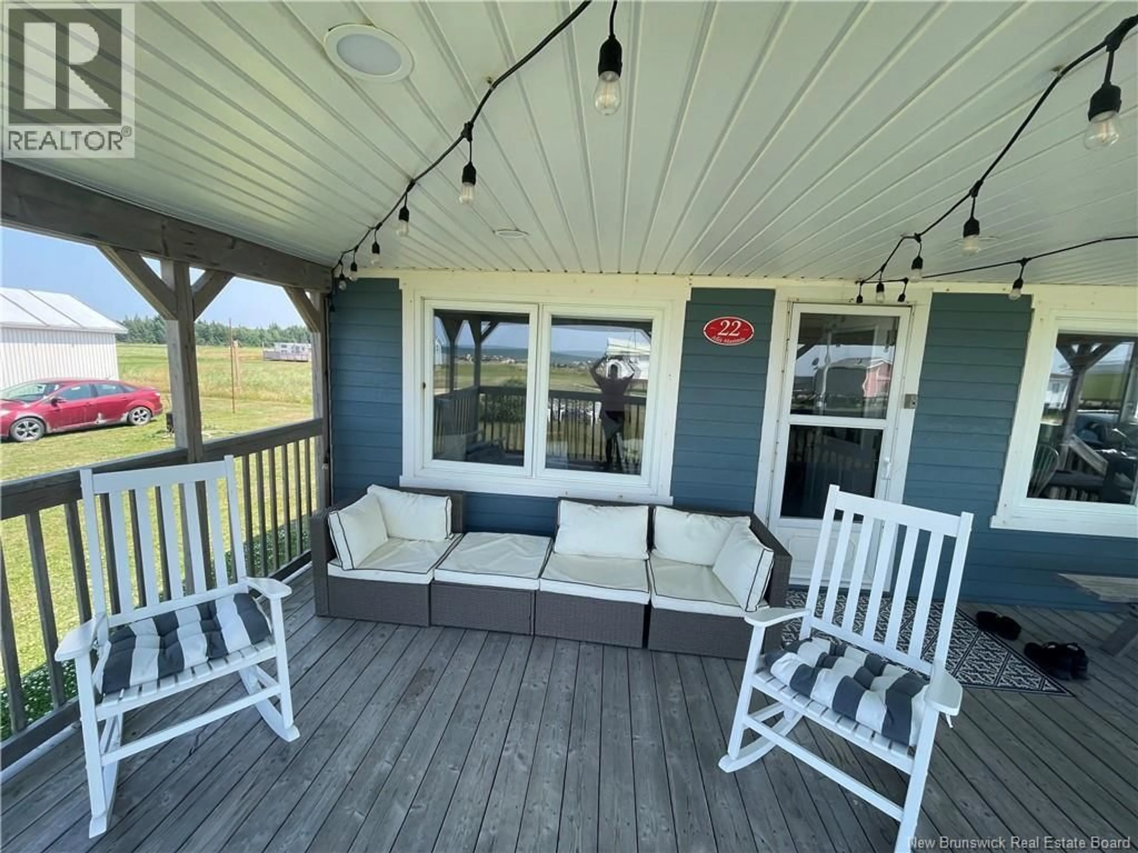 Patio, water/lake/river/ocean view for 22 MAXIMIN, Lamèque Island New Brunswick E8T0G7