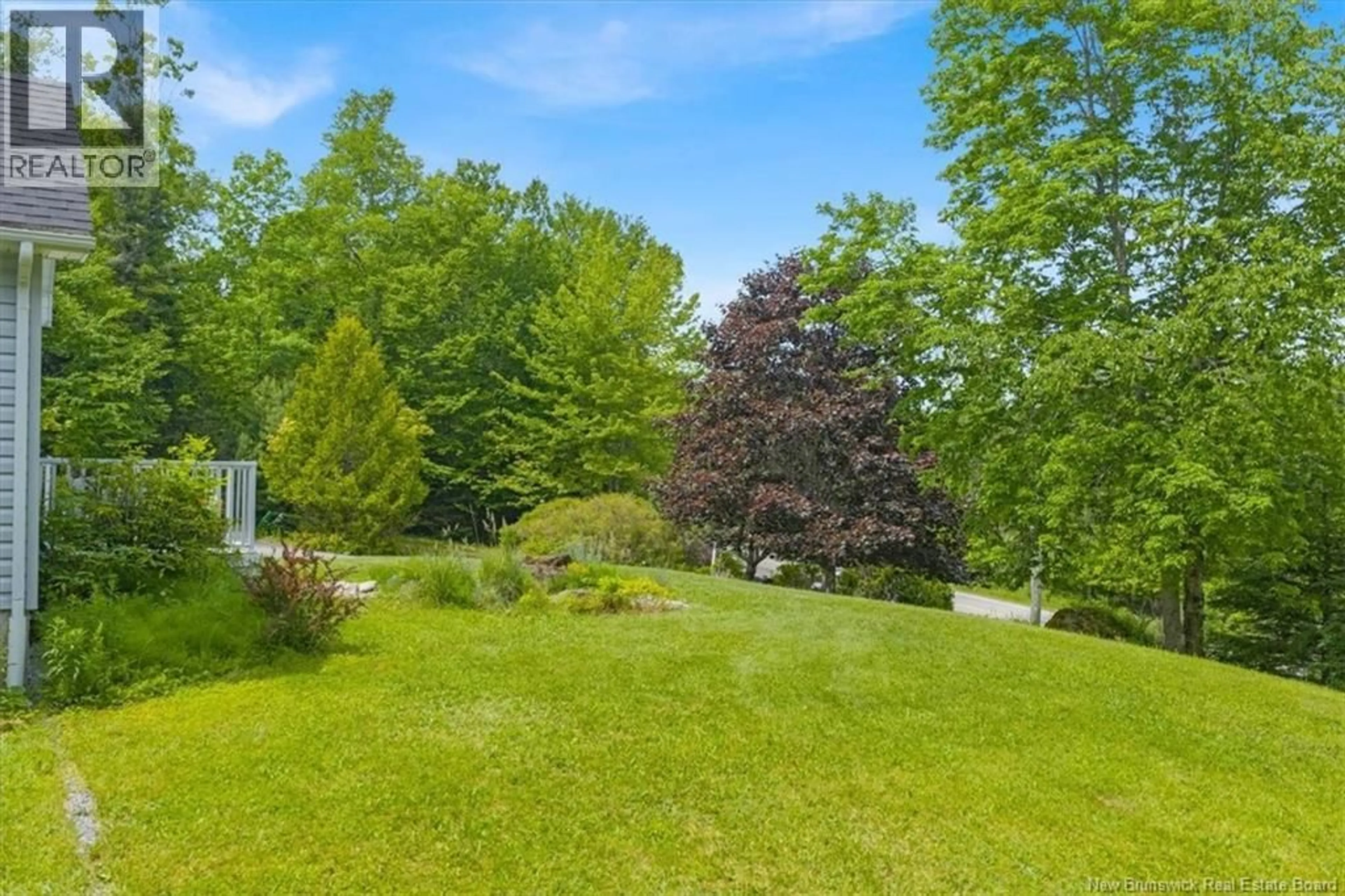 A pic from outside/outdoor area/front of a property/back of a property/a pic from drone, forest/trees view for 160 MEENANS COVE ROAD, Quispamsis New Brunswick E2G1Z4