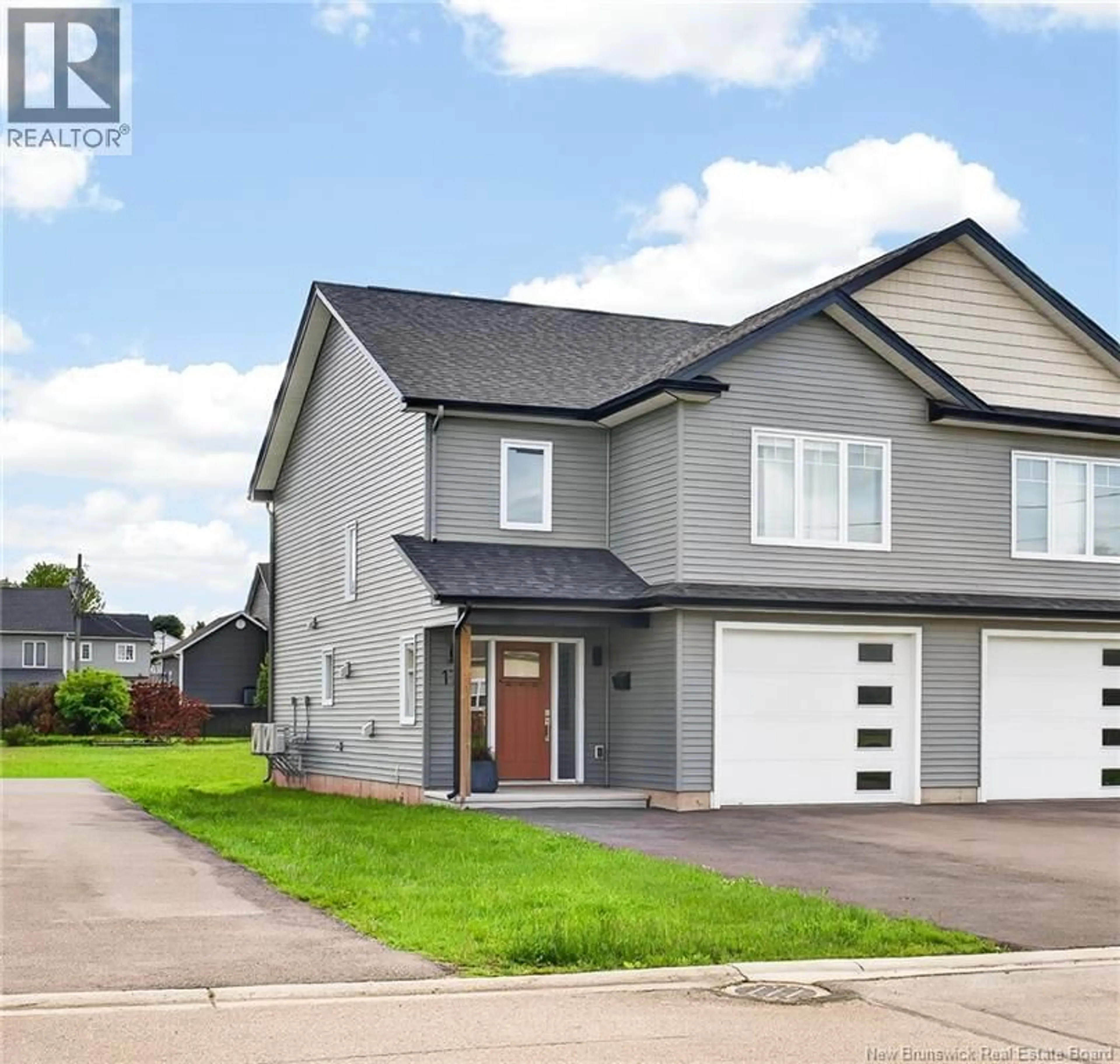 Home with vinyl exterior material, street for 17 CELESTIN, Dieppe New Brunswick E1A0K2