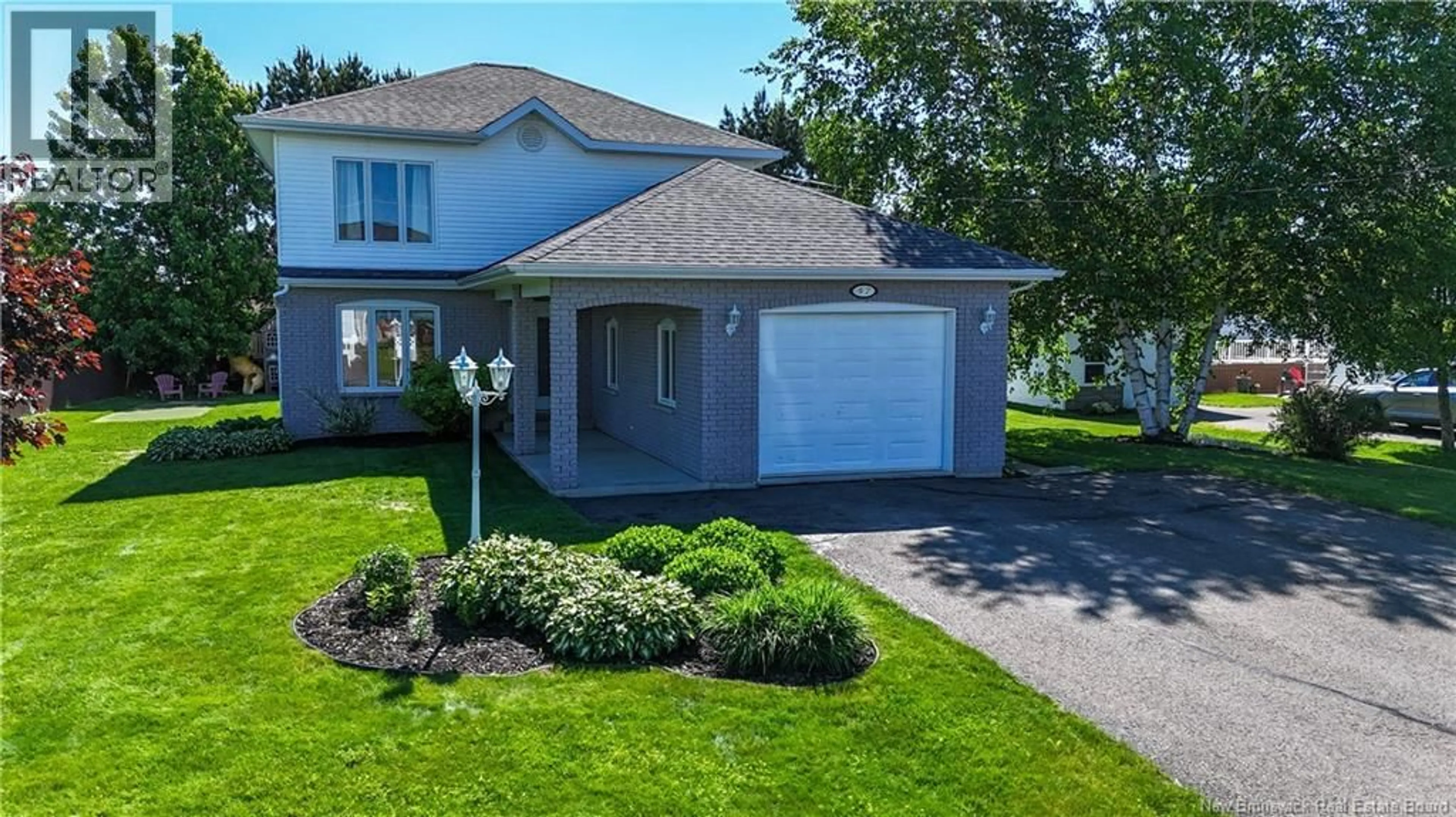 A pic from outside/outdoor area/front of a property/back of a property/a pic from drone, street for 47 ST-ONGE STREET, Grand Falls New Brunswick E3Z1G2