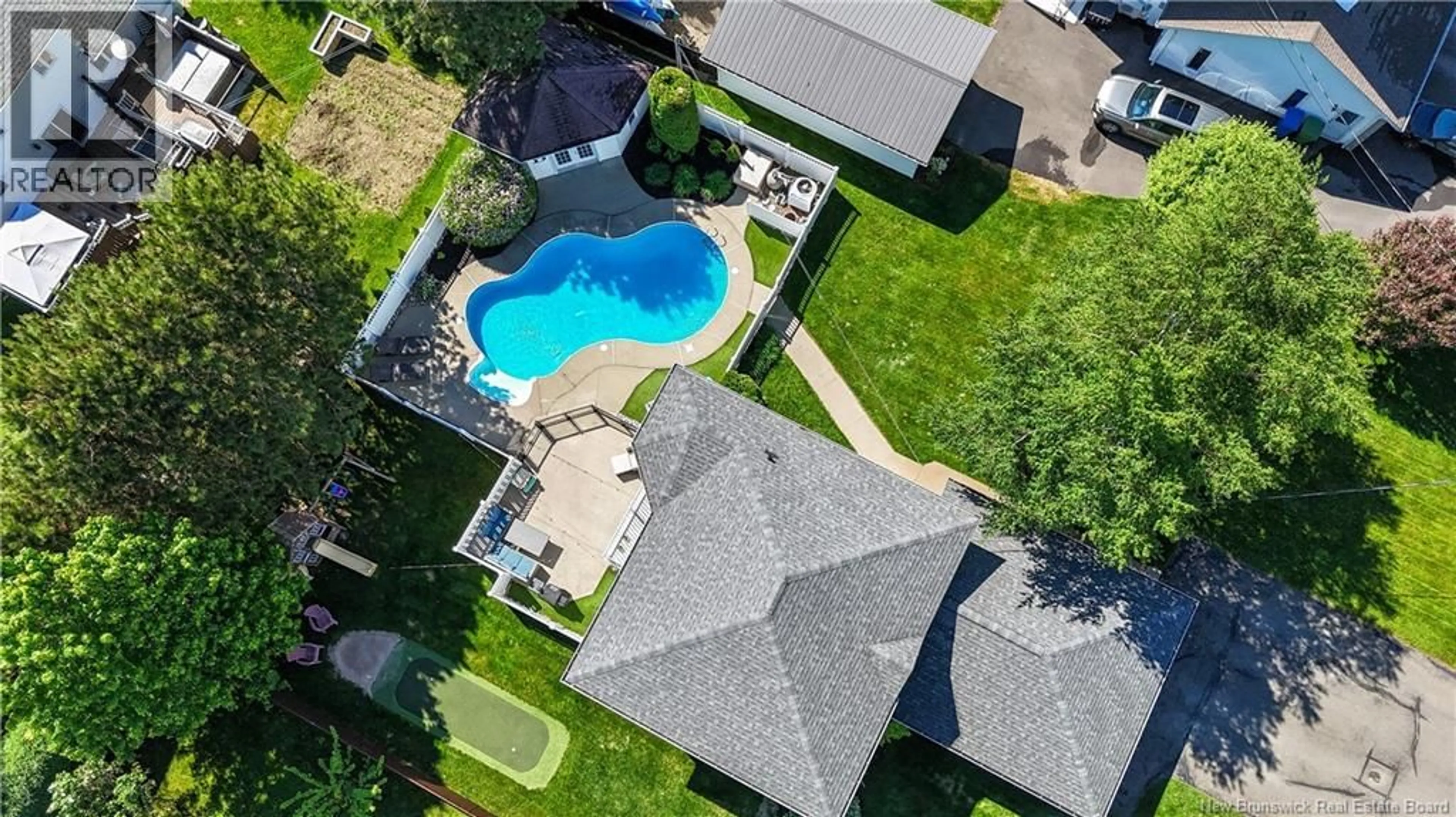 A pic from outside/outdoor area/front of a property/back of a property/a pic from drone, street for 47 ST-ONGE STREET, Grand Falls New Brunswick E3Z1G2