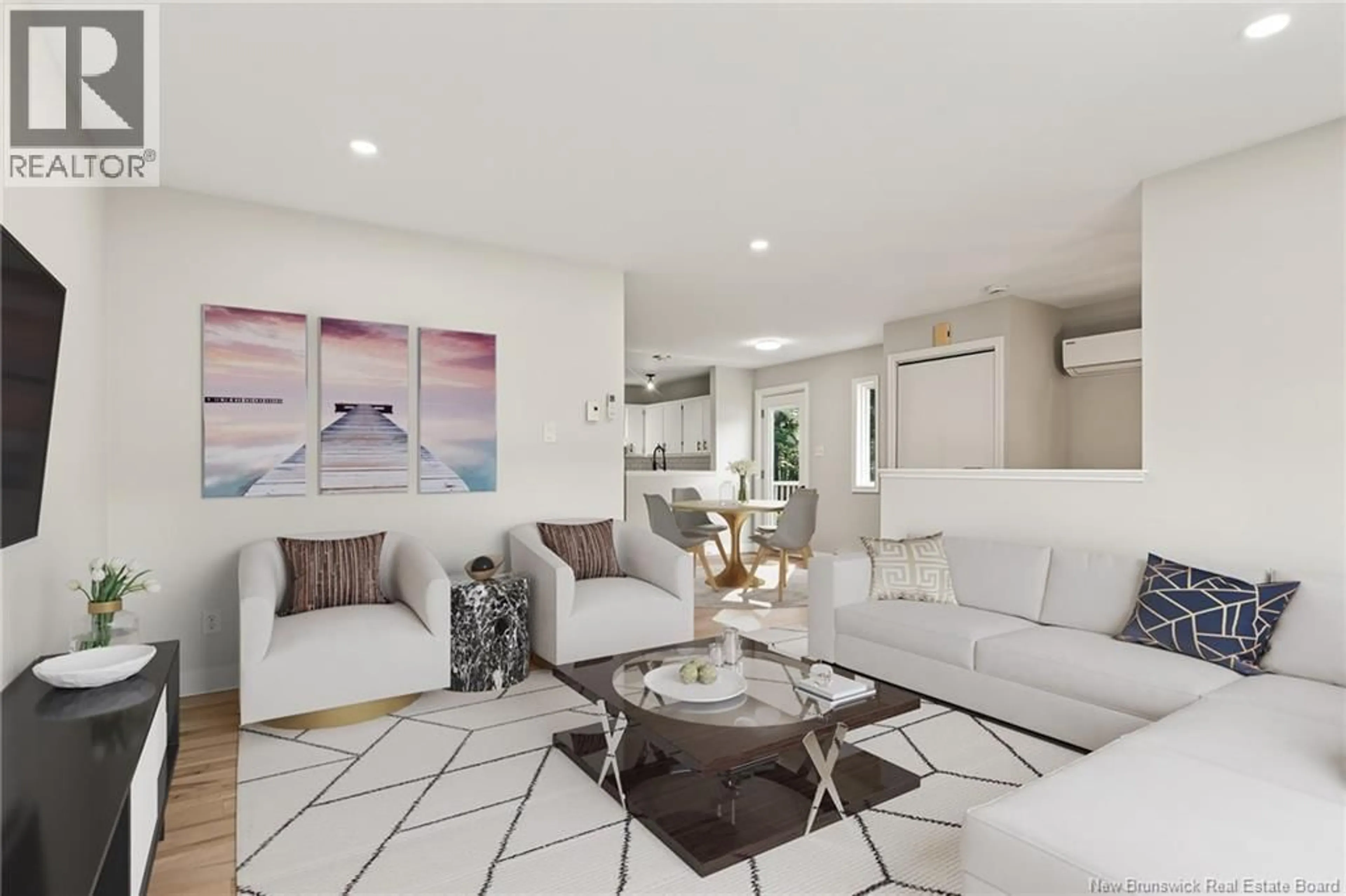 Living room with furniture, ceramic/tile floor for 150 PASCAL AVENUE, Dieppe New Brunswick E1A5N5