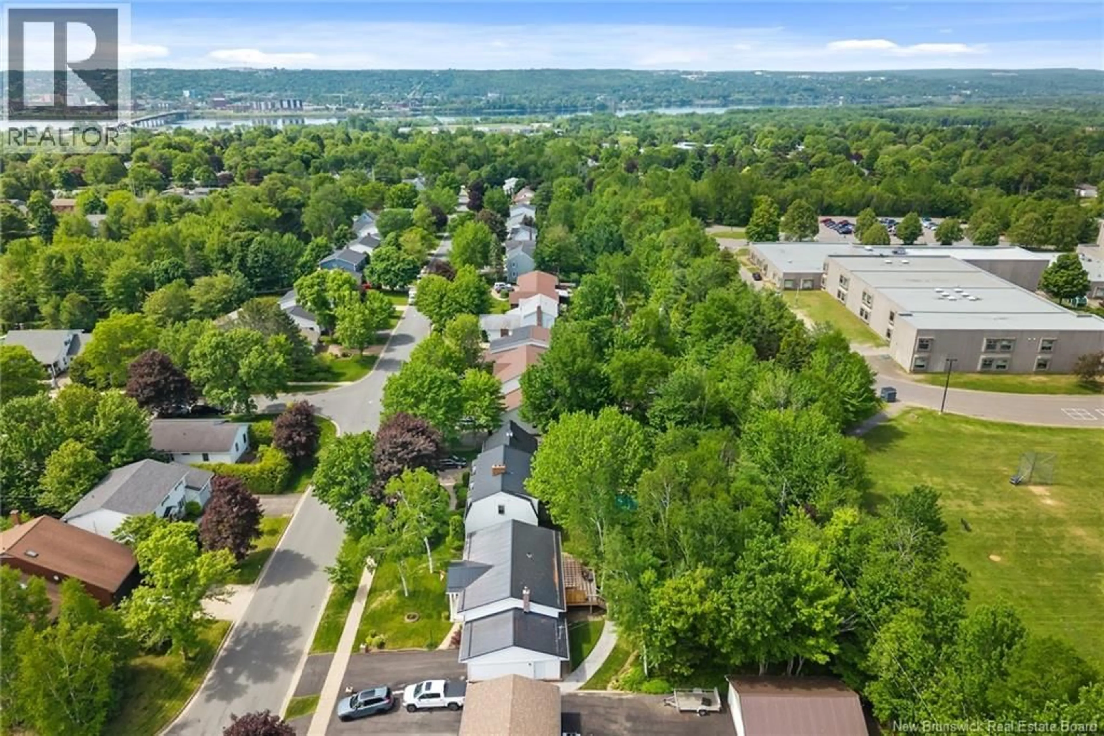 A pic from outside/outdoor area/front of a property/back of a property/a pic from drone, unknown for 437 BROAD STREET, Fredericton New Brunswick E3A5L4