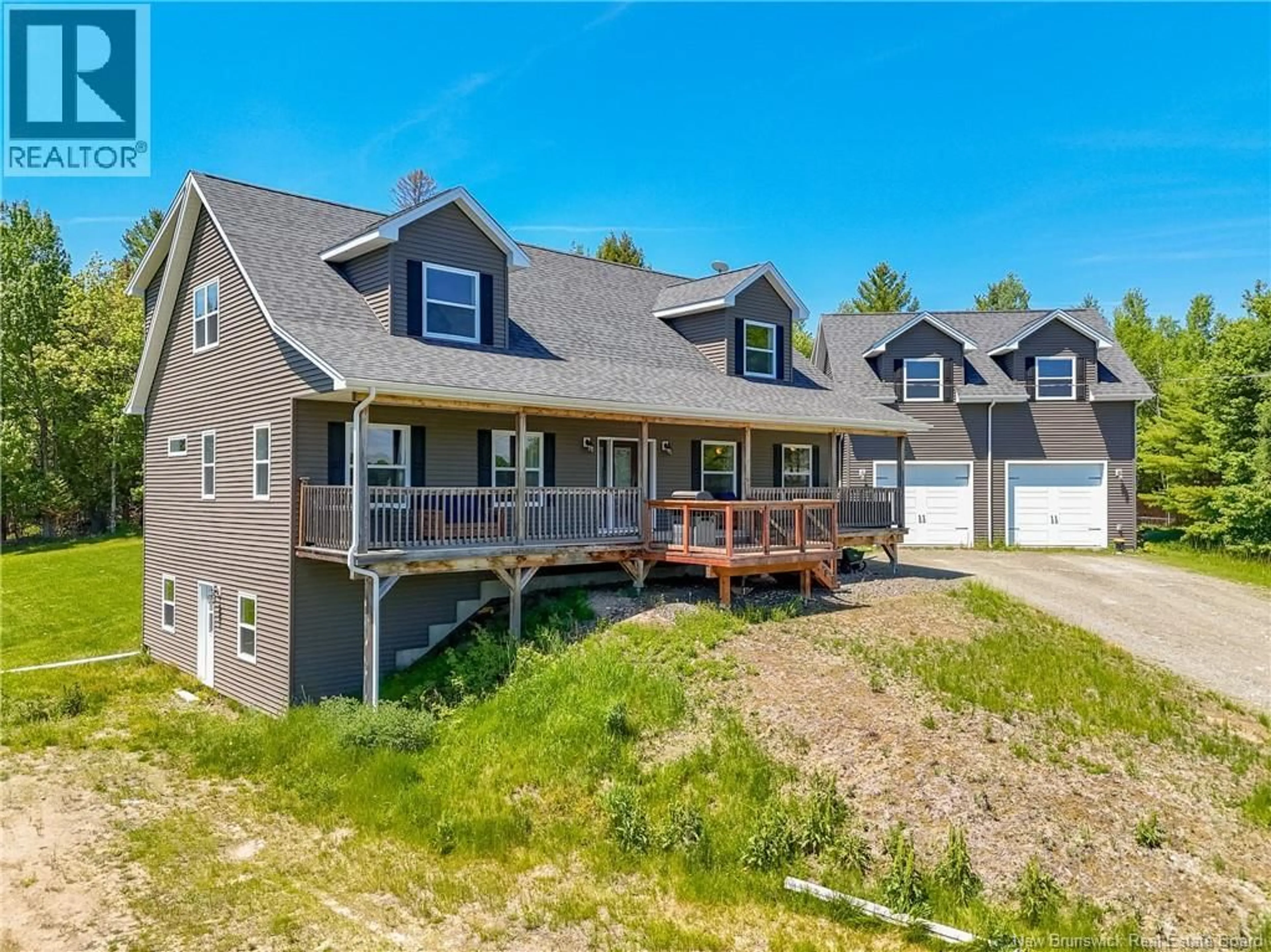 A pic from outside/outdoor area/front of a property/back of a property/a pic from drone, unknown for 177 TRIPP SETTLEMENT ROAD, Keswick Ridge New Brunswick E6L1W3