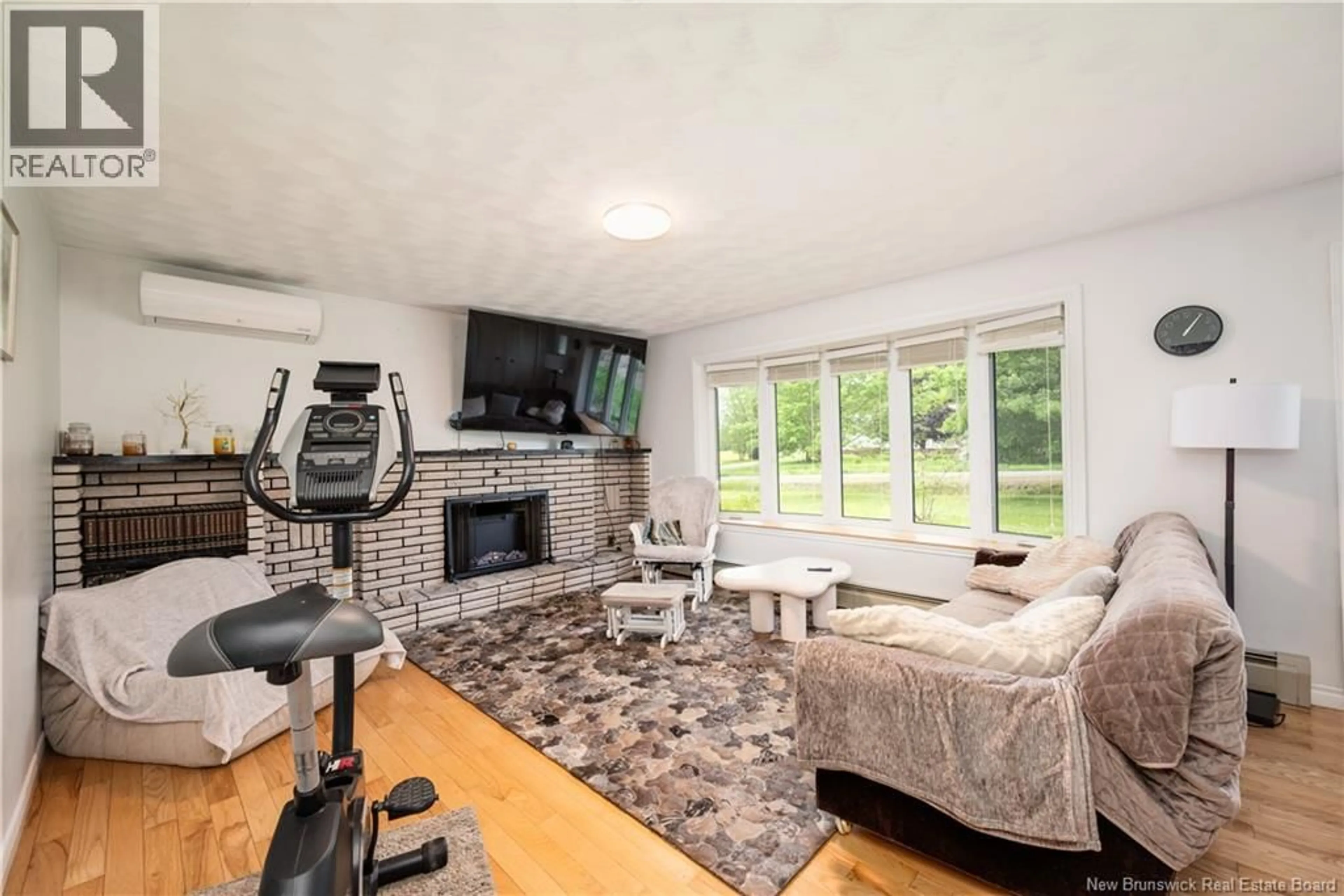 Living room with furniture, unknown for 3228 ROUTE 465, Beersville New Brunswick E4T2P7