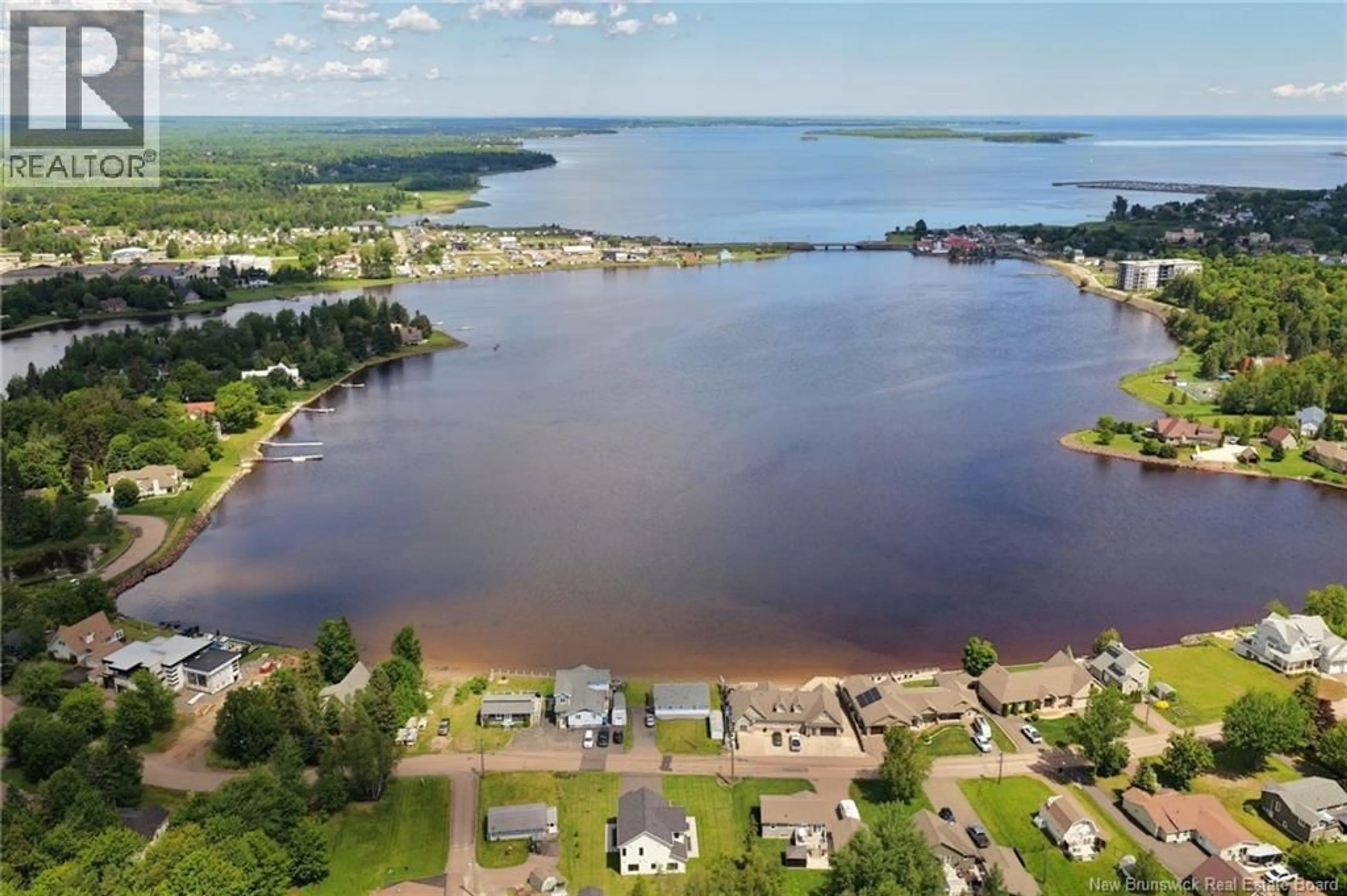 A pic from outside/outdoor area/front of a property/back of a property/a pic from drone, water/lake/river/ocean view for 367 CORNWALL ROAD, Shediac New Brunswick E4P1N9