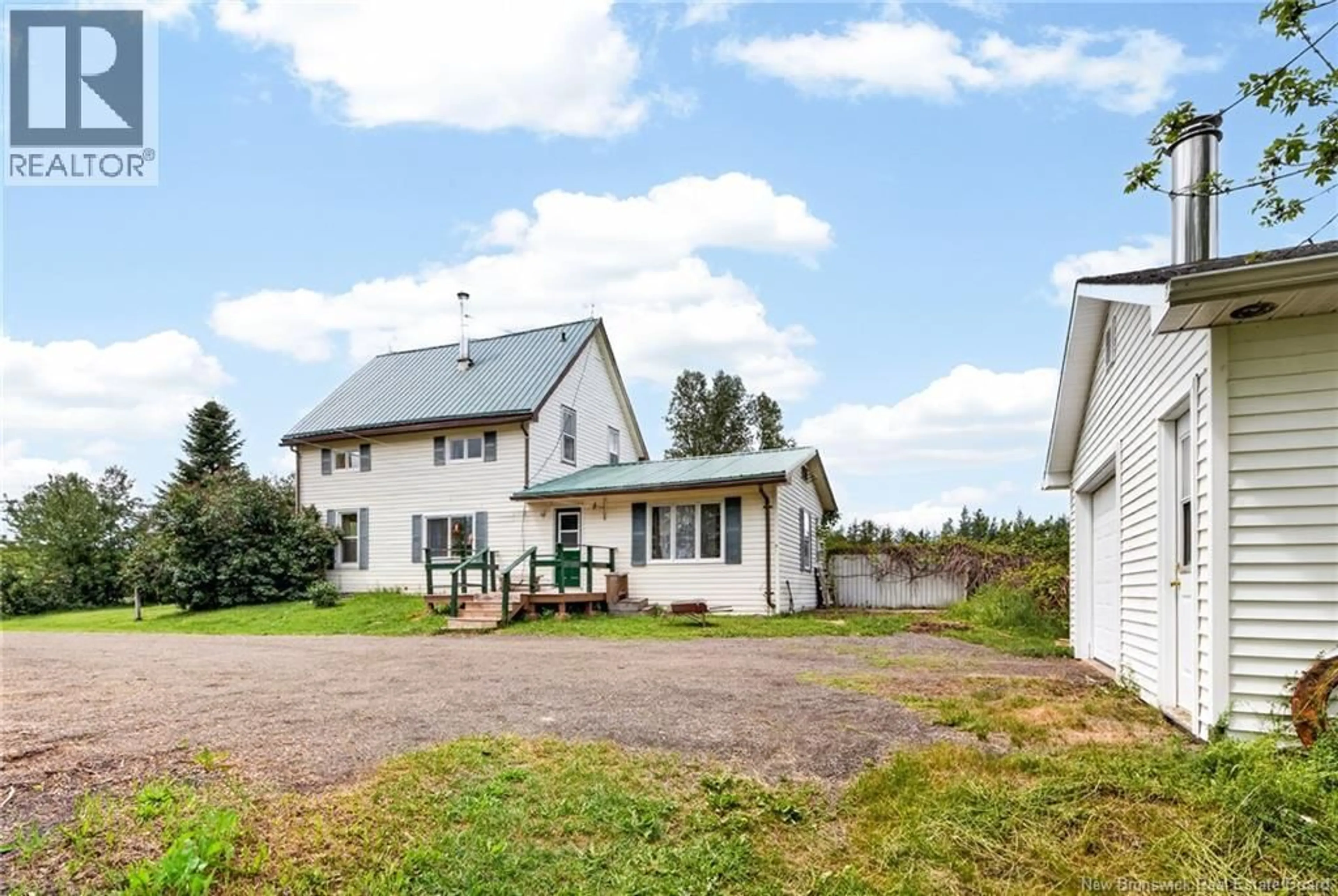 A pic from outside/outdoor area/front of a property/back of a property/a pic from drone, unknown for 2775 ROUTE 490, McQuade New Brunswick E1G3J5