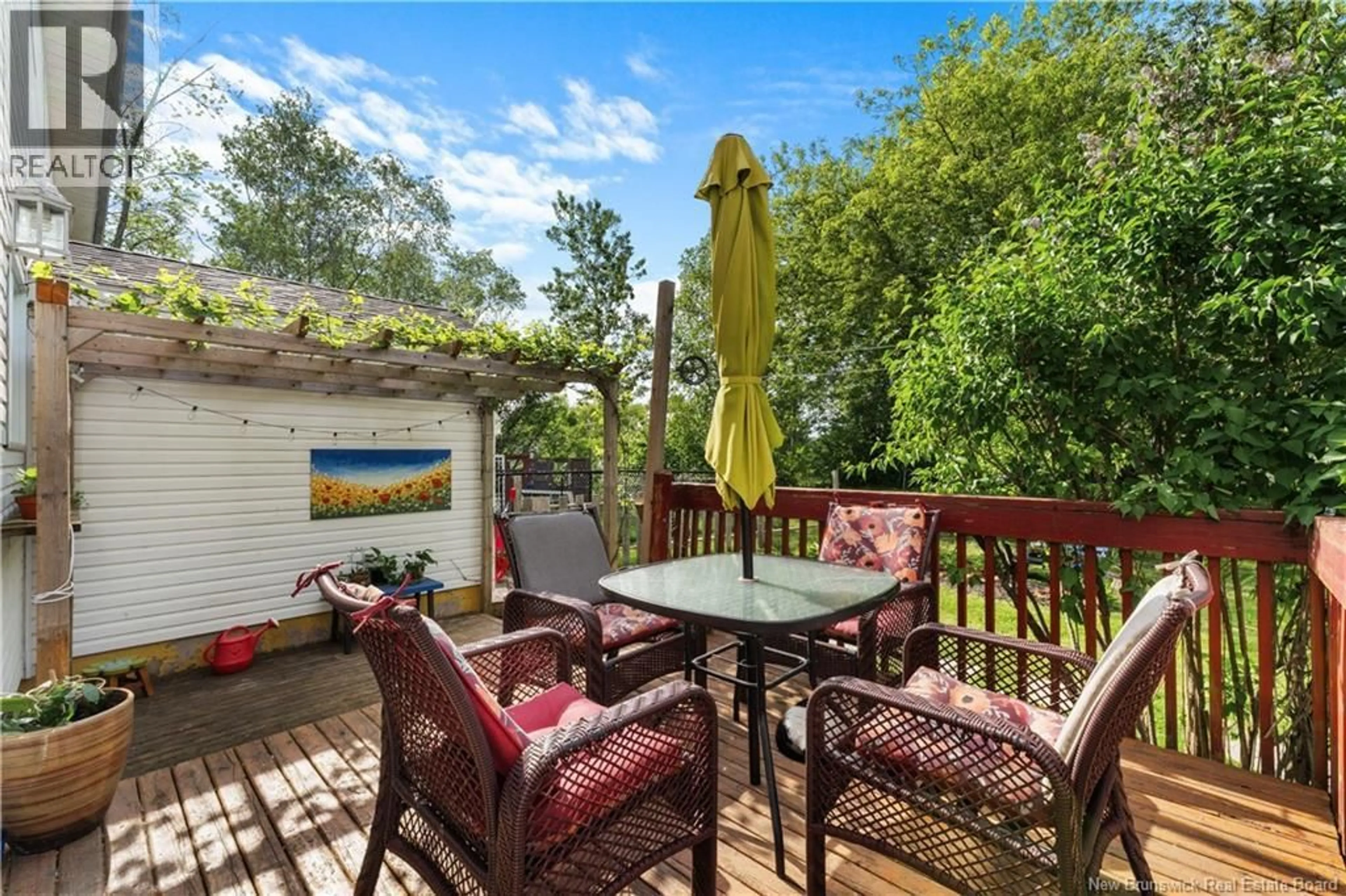 Patio, water/lake/river/ocean view for 18 STOREY ROAD, Moncton New Brunswick E1A2W7