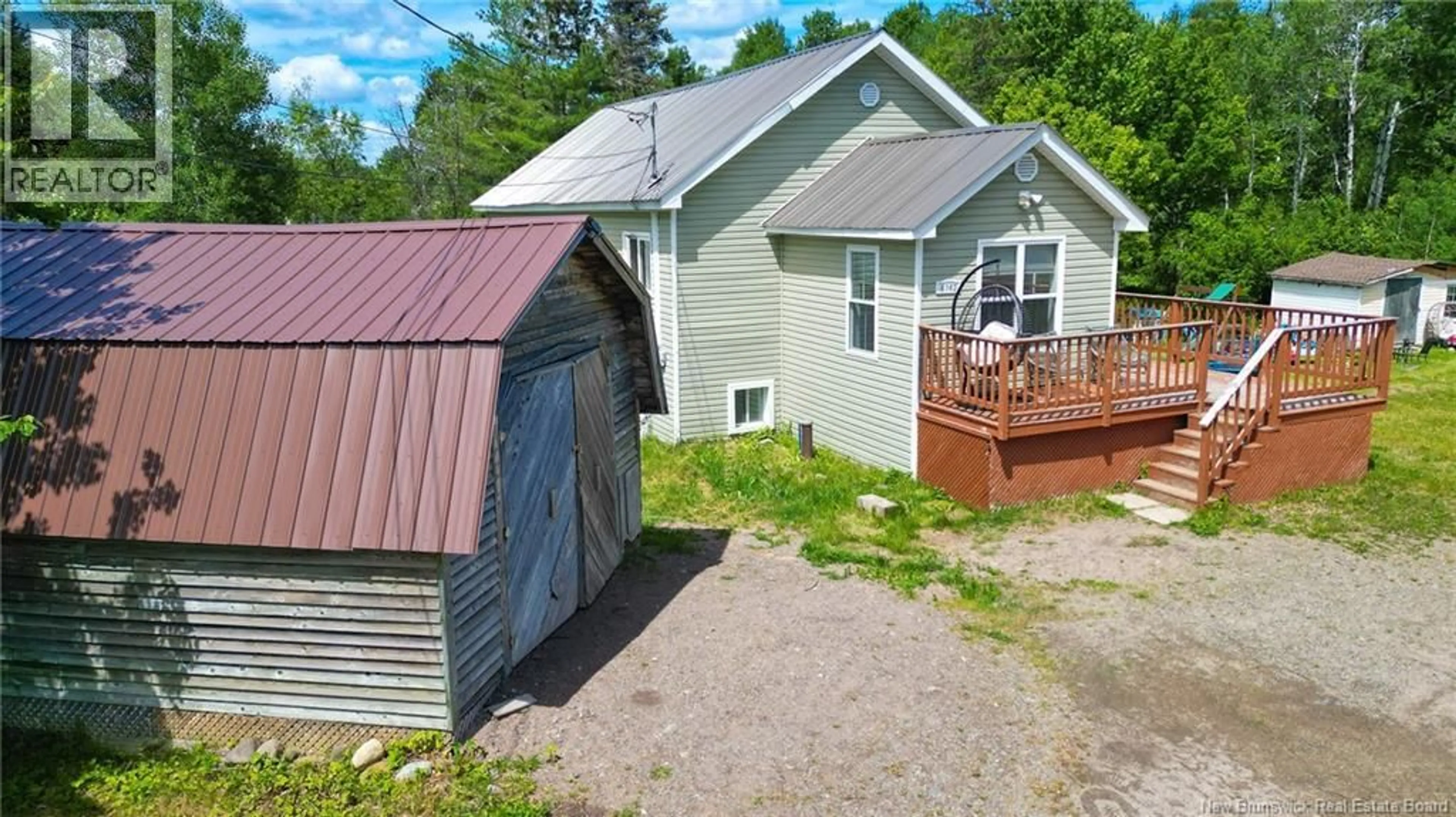 A pic from outside/outdoor area/front of a property/back of a property/a pic from drone, unknown for 4362 HERITAGE DRIVE, Tracy New Brunswick E5L1B5