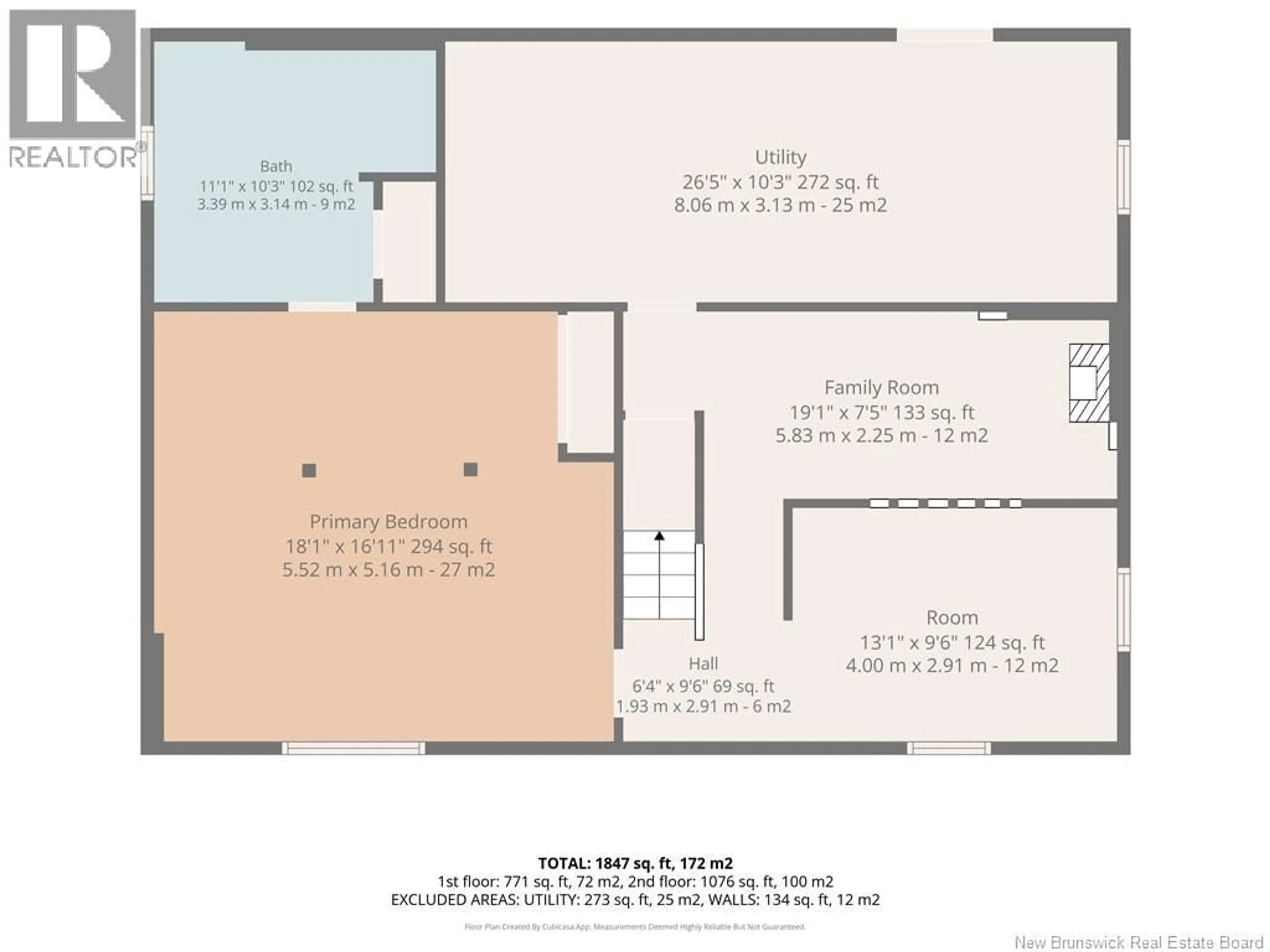 Floor plan for 5089 RTE 11 HWY, Brantville New Brunswick E1C8T6