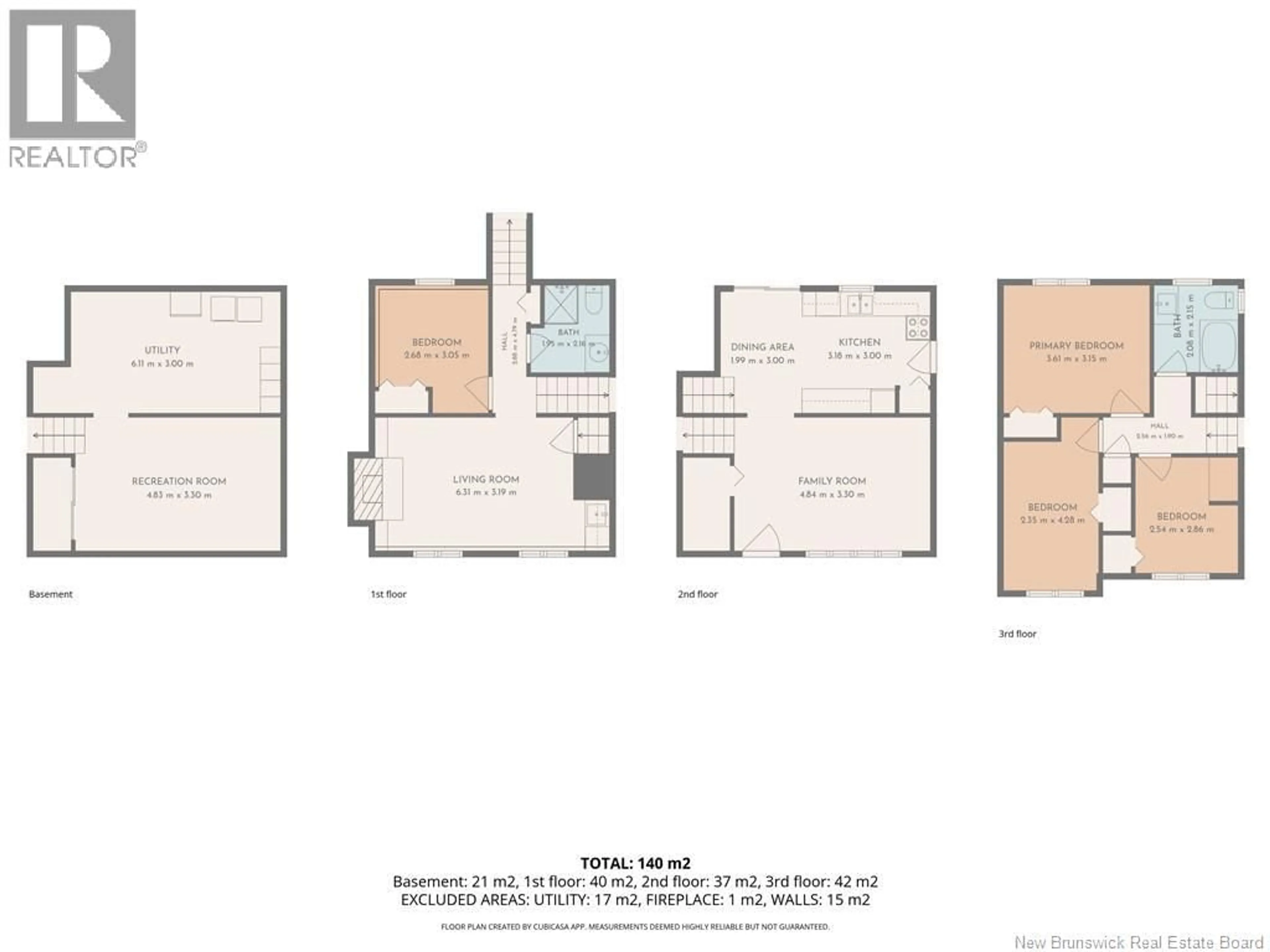 Floor plan for 163 GLENWOOD DRIVE, Moncton New Brunswick E1A2N2
