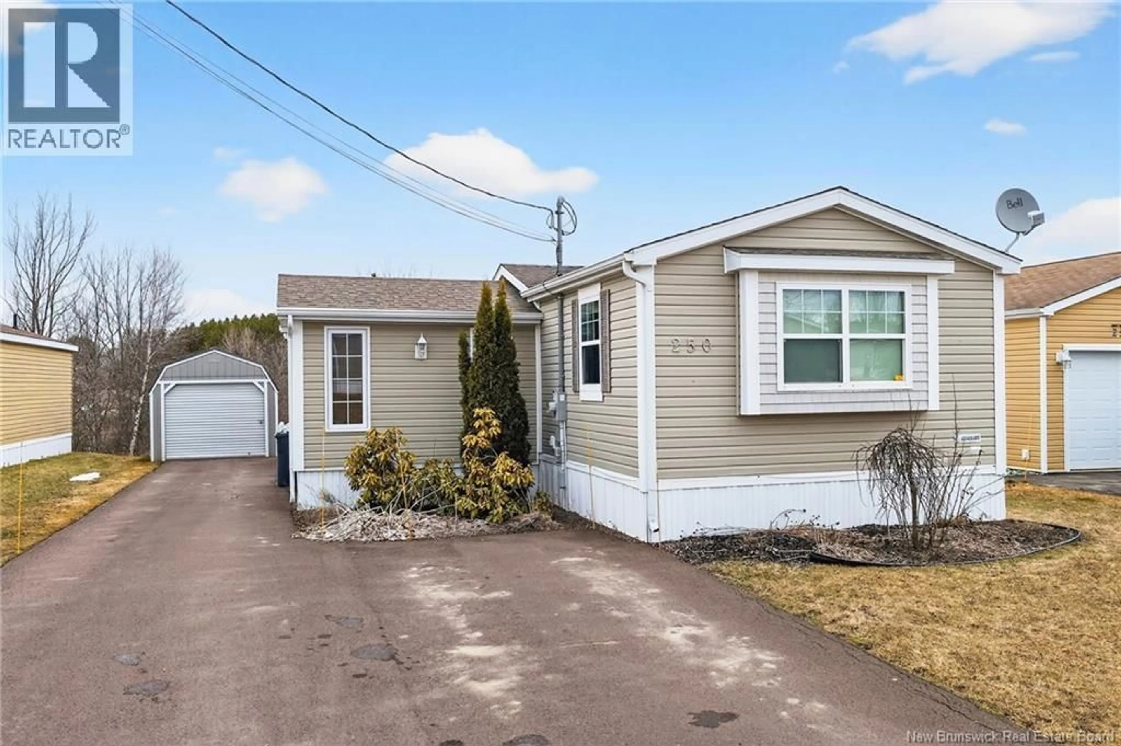 Home with vinyl exterior material, street for 250 NEPISIGUIT DRIVE, Dieppe New Brunswick E1A0P6