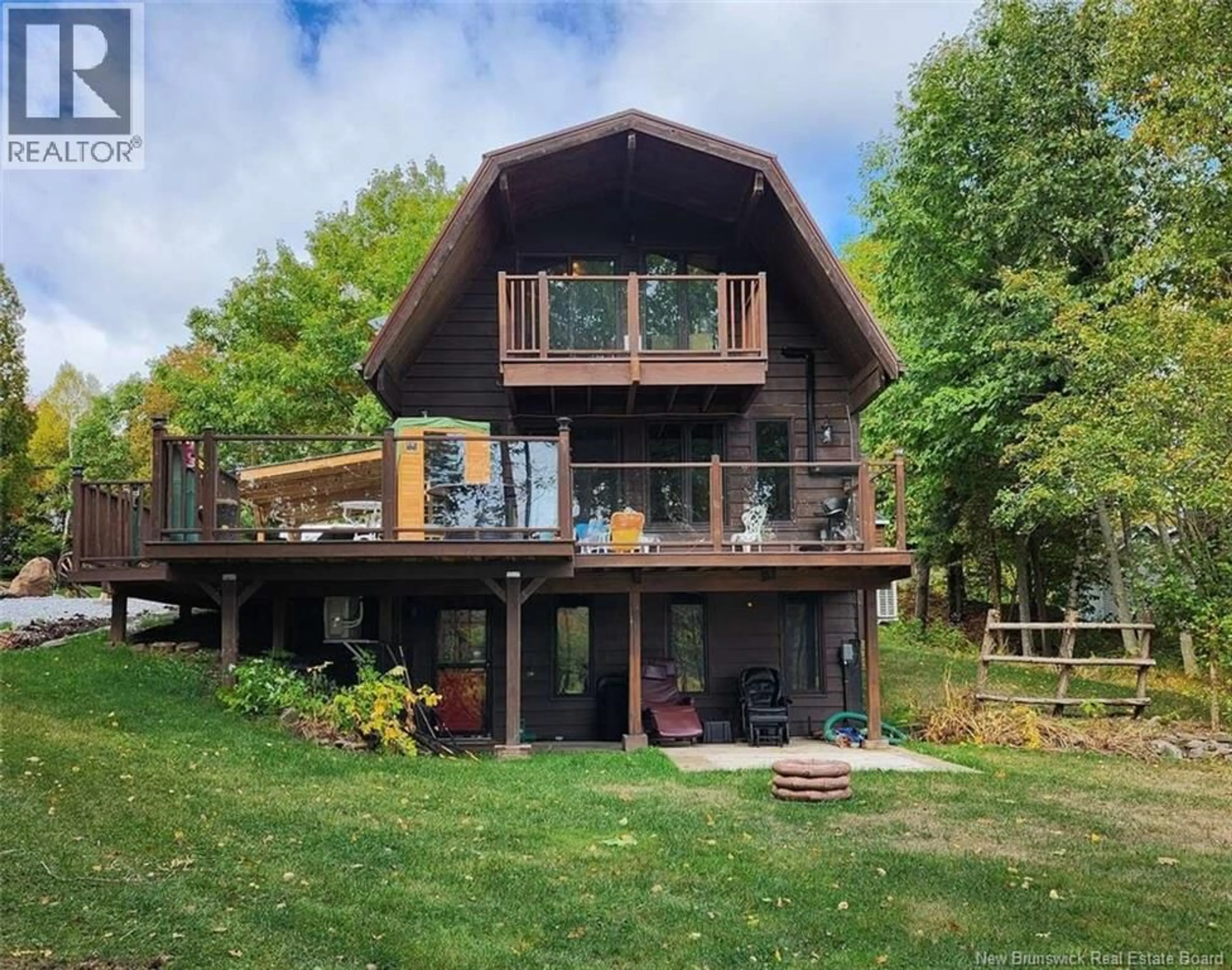 Home with vinyl exterior material, water/lake/river/ocean view for 168 DARLINGS ISLAND ROAD, Hampton New Brunswick E5N6S2