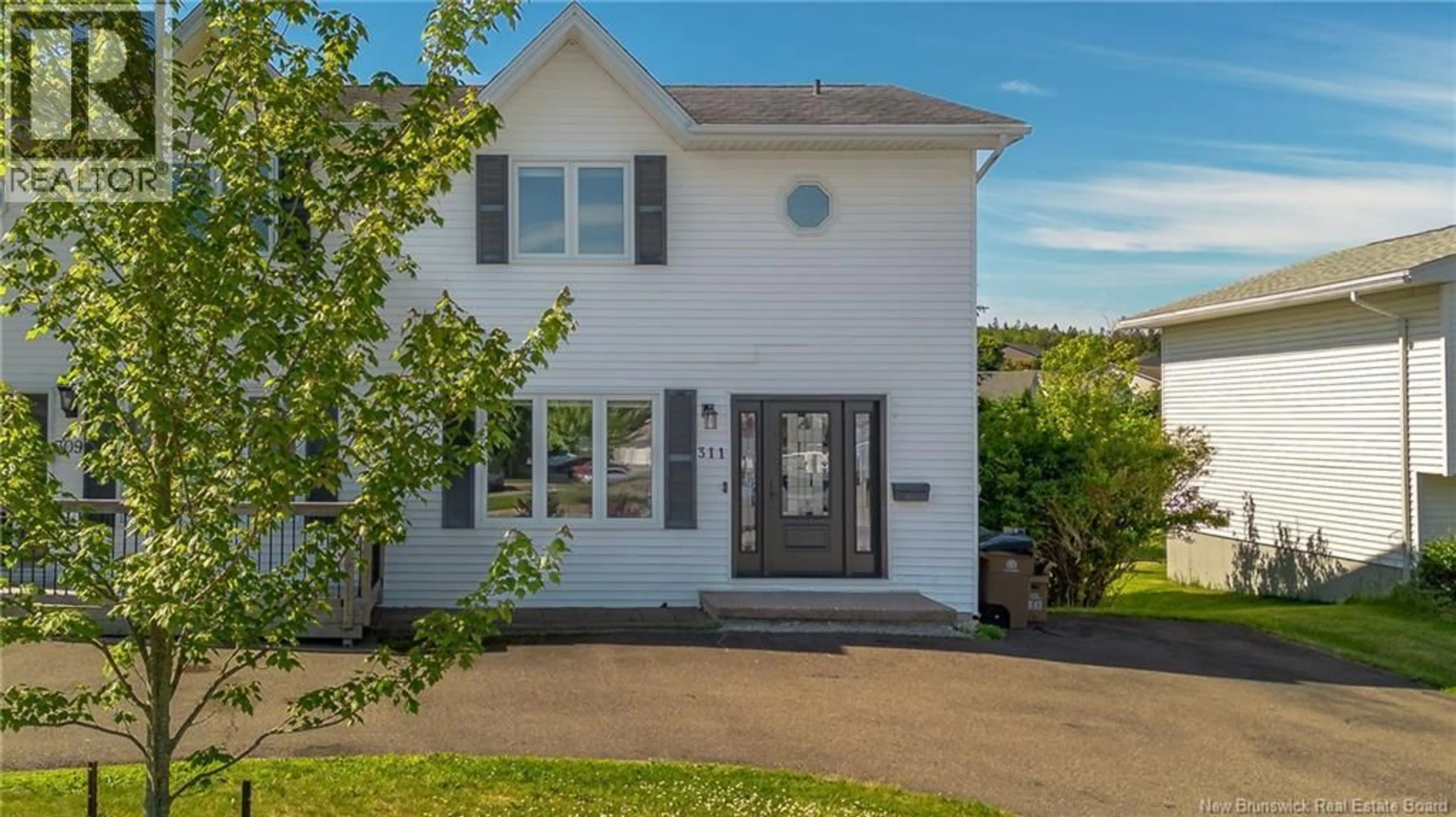 Home with vinyl exterior material, street for 311 BOARS HEAD ROAD, Saint John New Brunswick E2K5B9