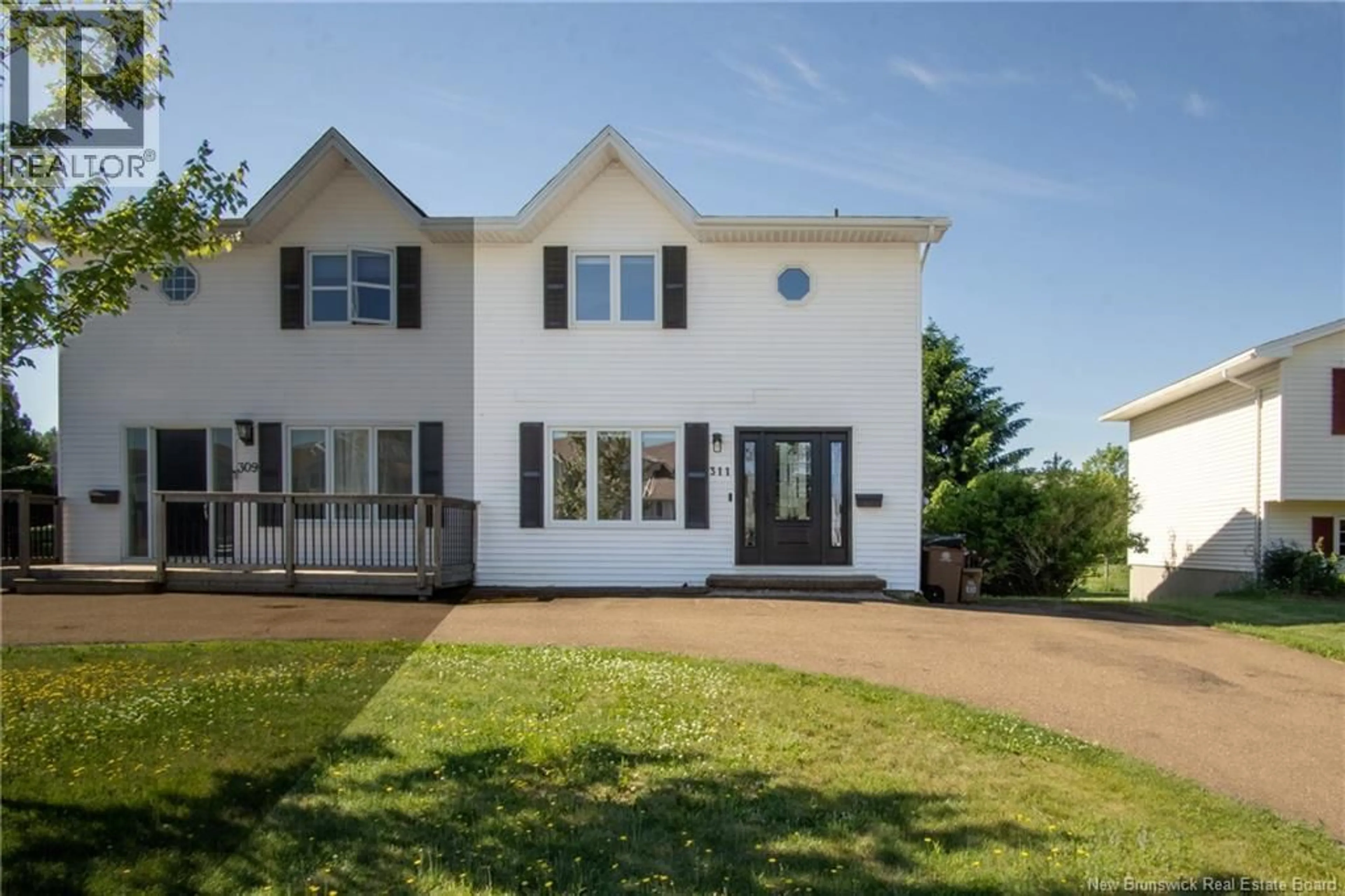 A pic from outside/outdoor area/front of a property/back of a property/a pic from drone, water/lake/river/ocean view for 311 BOARS HEAD ROAD, Saint John New Brunswick E2K5B9