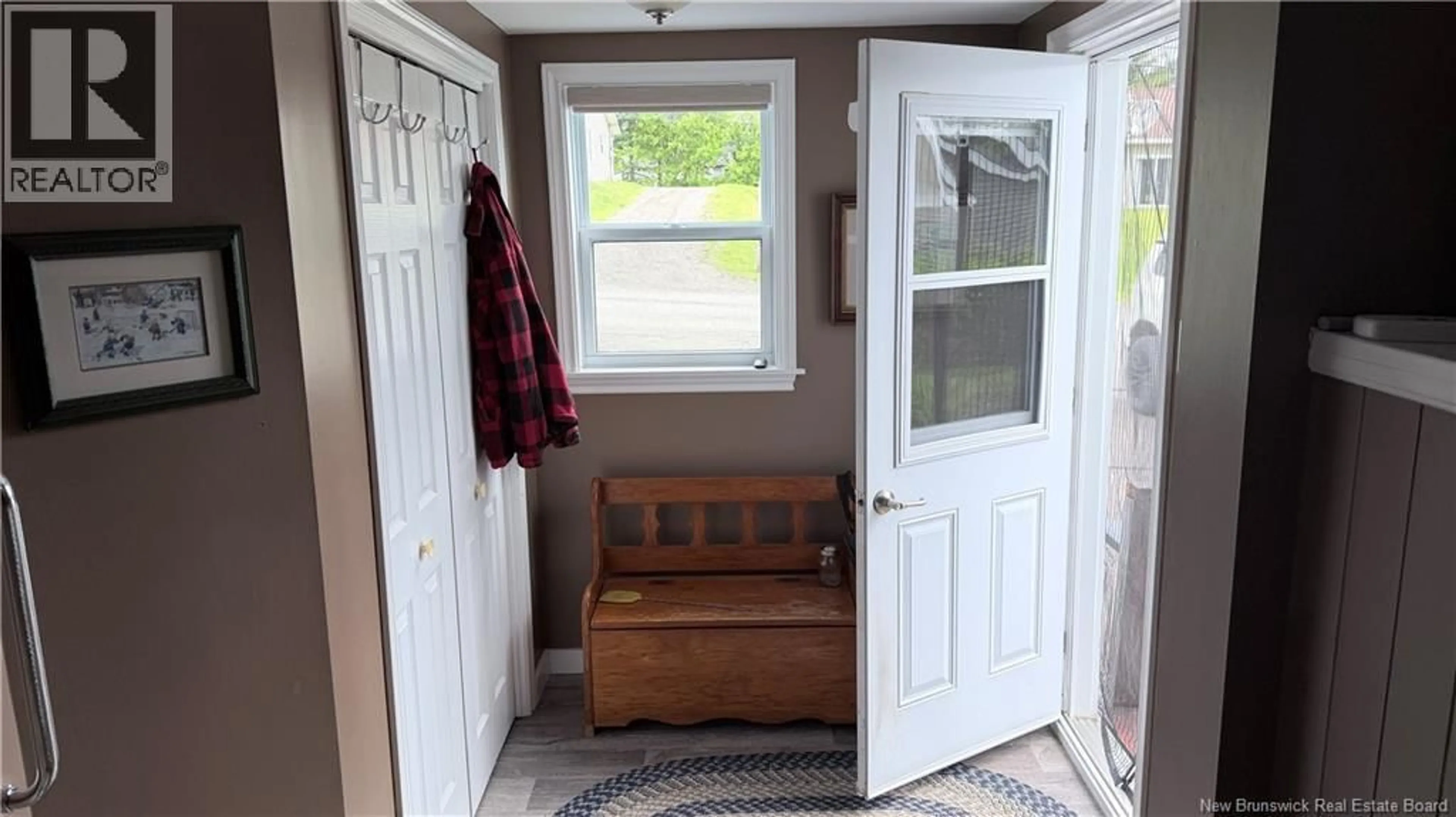 Indoor entryway for 221 BARRETT, Perth-Andover New Brunswick E7A1E1