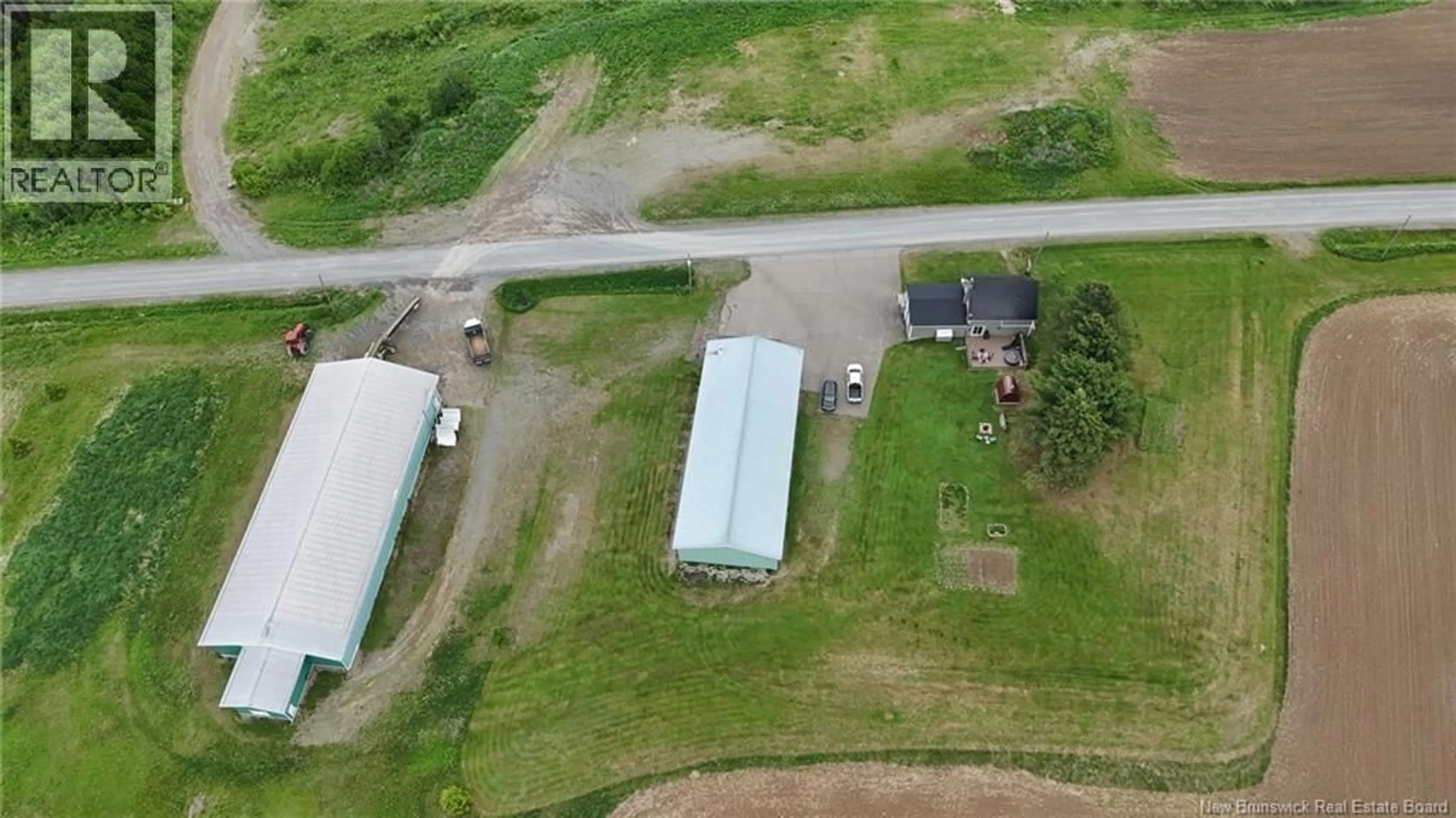 A pic from outside/outdoor area/front of a property/back of a property/a pic from drone, building for 770 MONTAGNE A COMEAU, Saint-André New Brunswick E3Y3G5