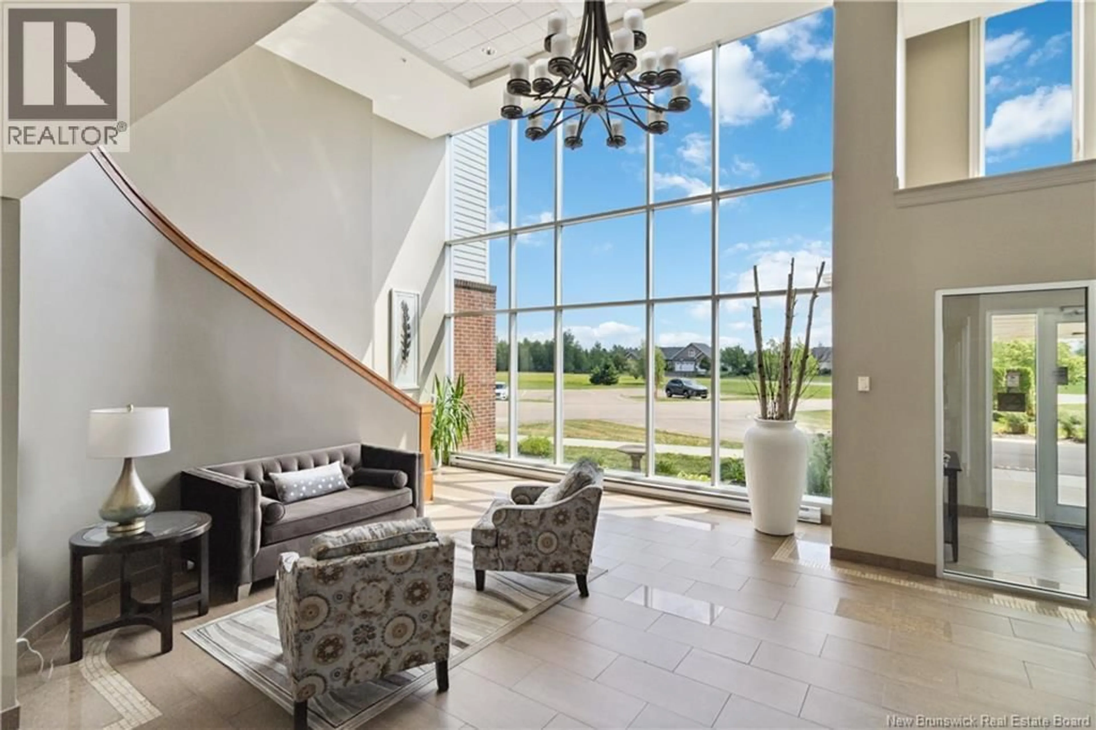 Indoor foyer for 208 - 185 ROYAL OAKS BOULEVARD, Moncton New Brunswick E1H2P7