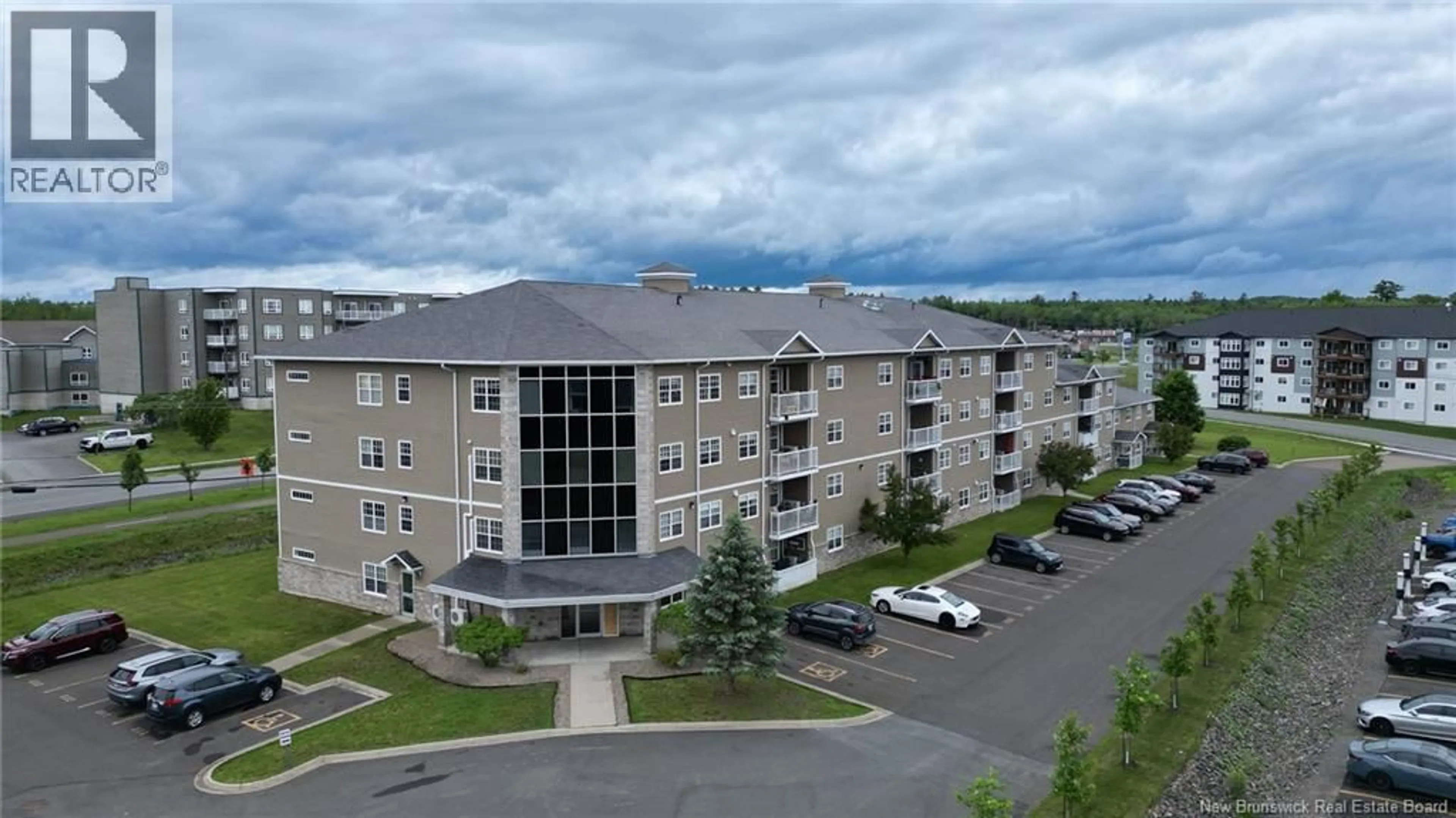 A pic from outside/outdoor area/front of a property/back of a property/a pic from drone, unknown for 301 - 700 CLIFFE STREET, Fredericton New Brunswick E3A5V2
