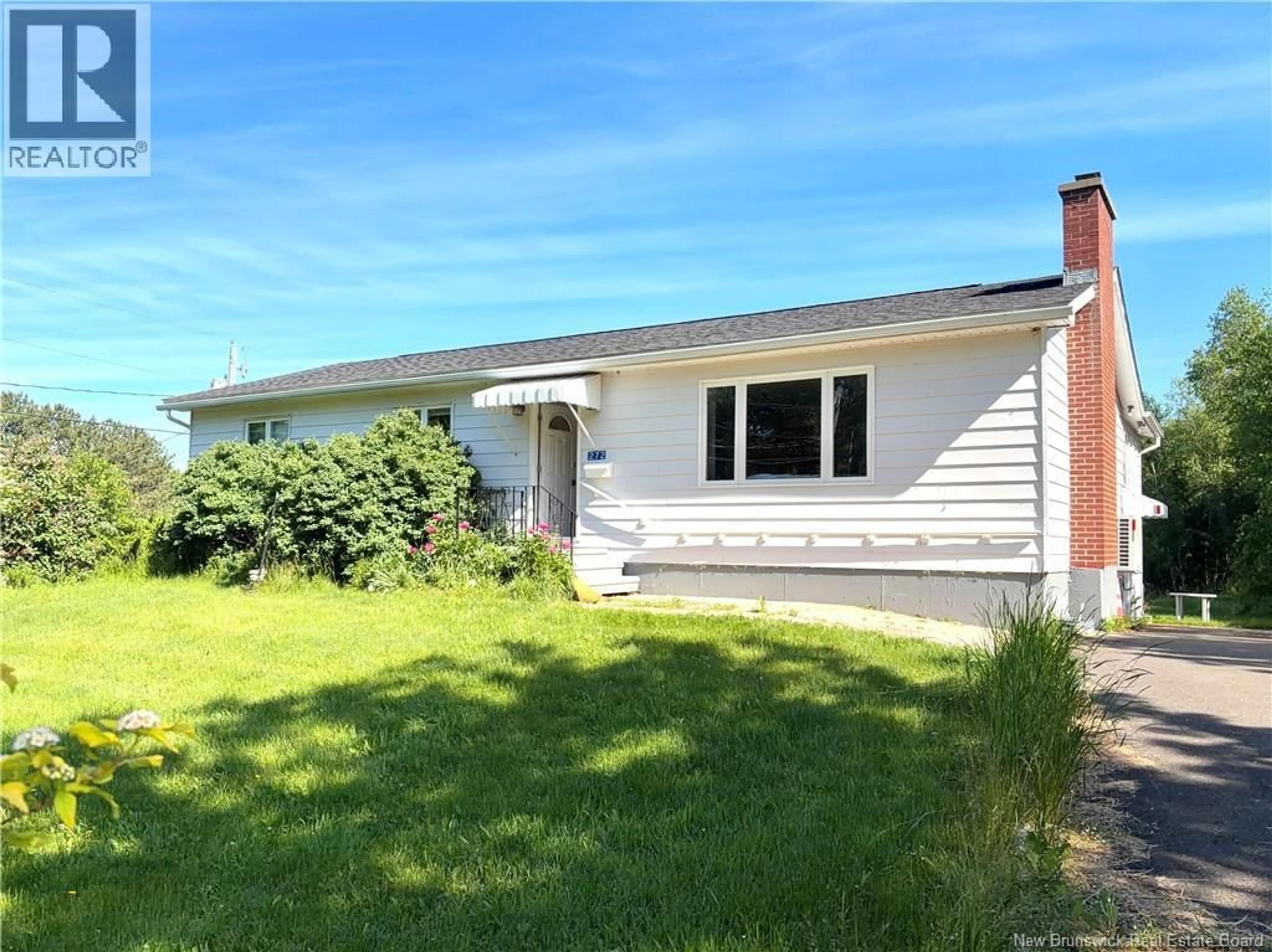 Home with vinyl exterior material, street for 272 WATERVILLE ROAD, Geary New Brunswick E2V3S5