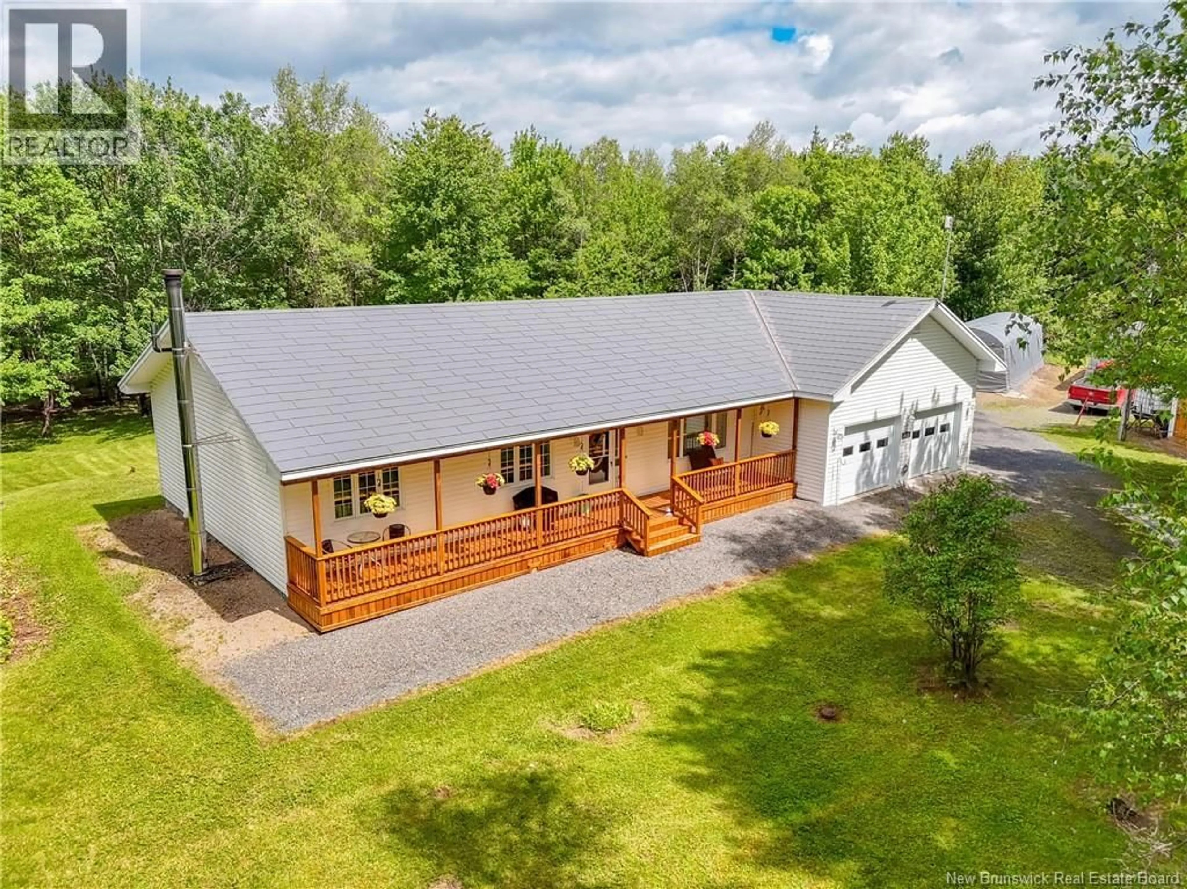 A pic from outside/outdoor area/front of a property/back of a property/a pic from drone, unknown for 25 UPPER DURHAM ROAD, Durham Bridge New Brunswick E6C1A8