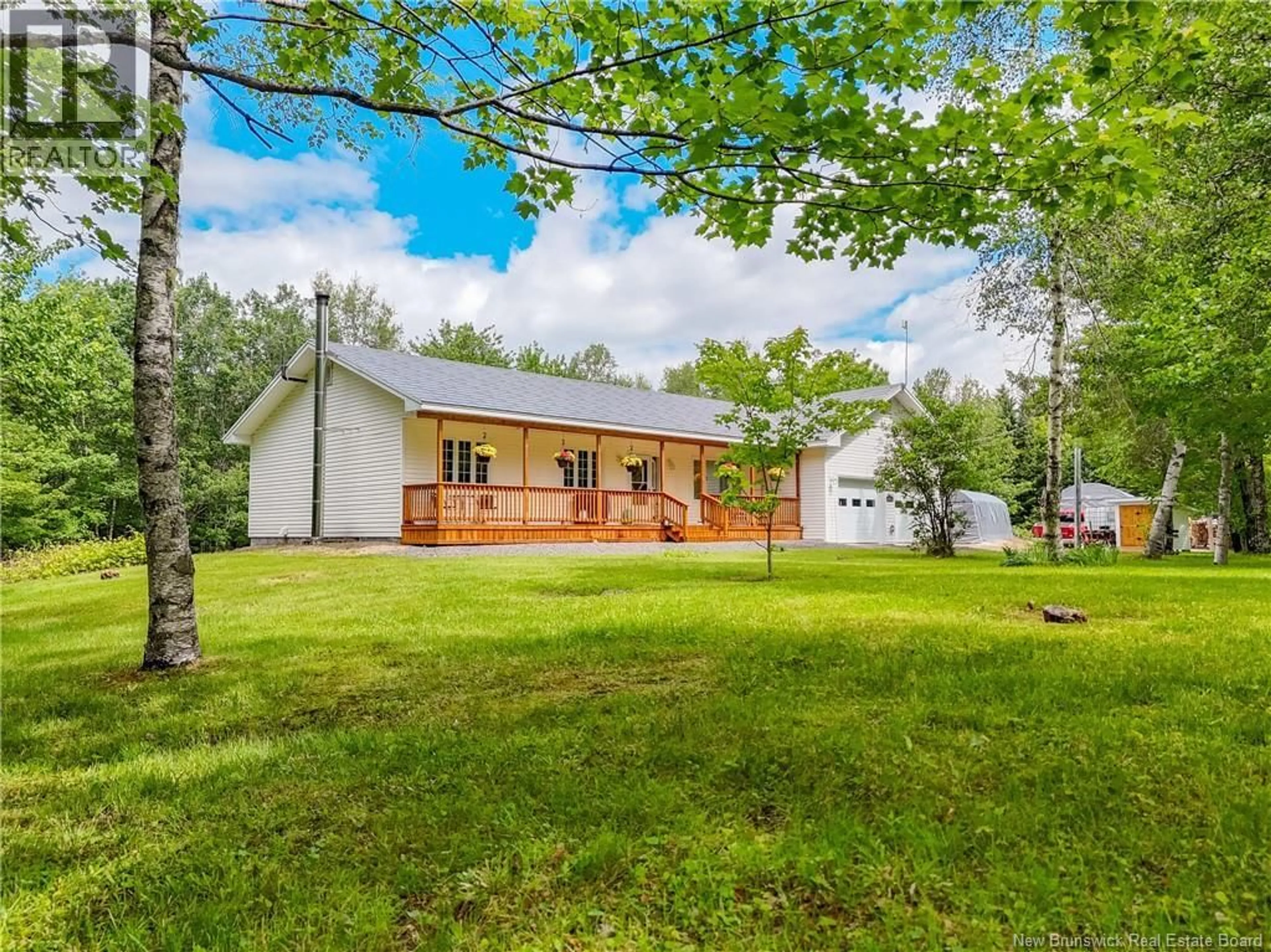 A pic from outside/outdoor area/front of a property/back of a property/a pic from drone, unknown for 25 UPPER DURHAM ROAD, Durham Bridge New Brunswick E6C1A8