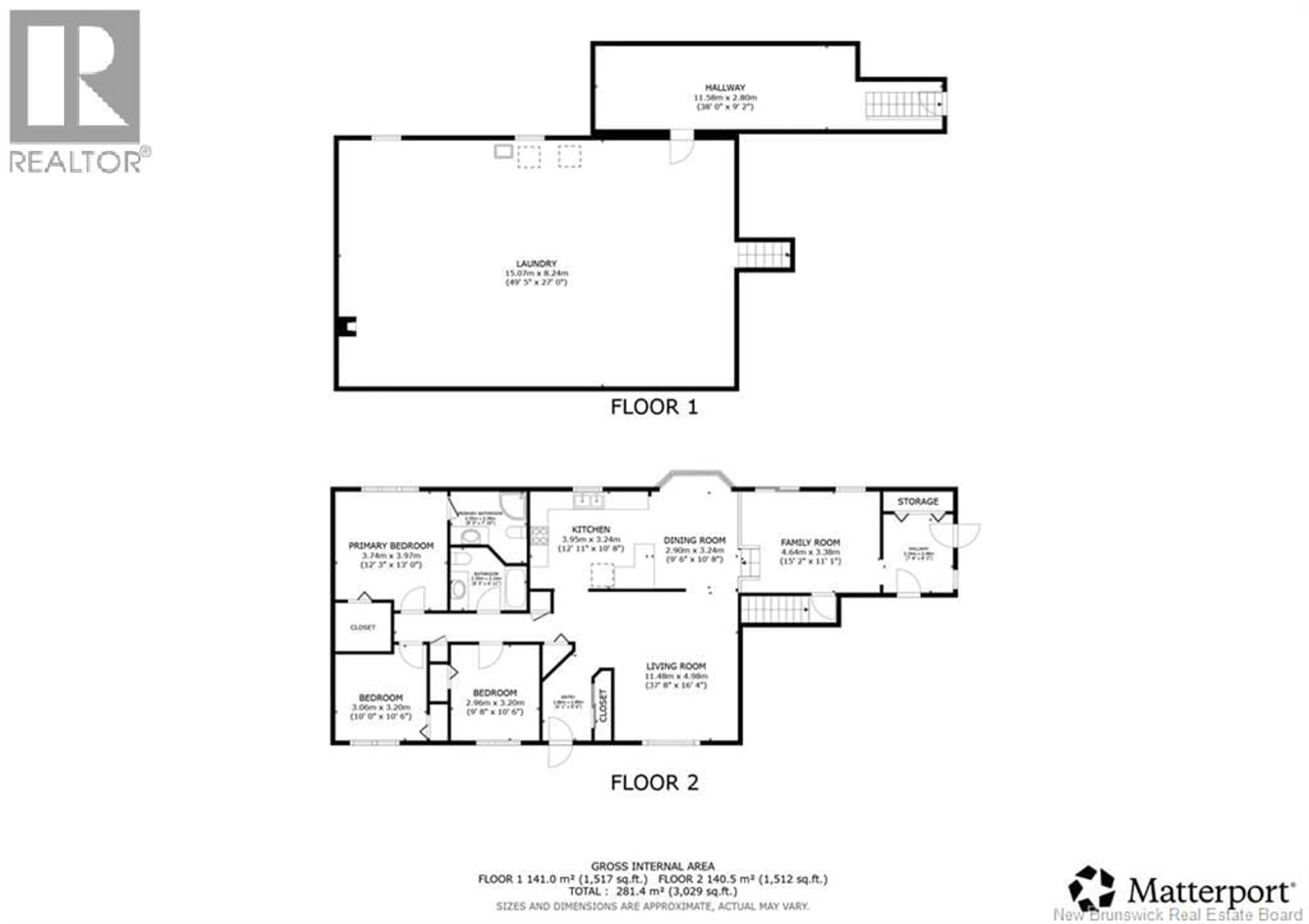 Floor plan for 25 UPPER DURHAM ROAD, Durham Bridge New Brunswick E6C1A8