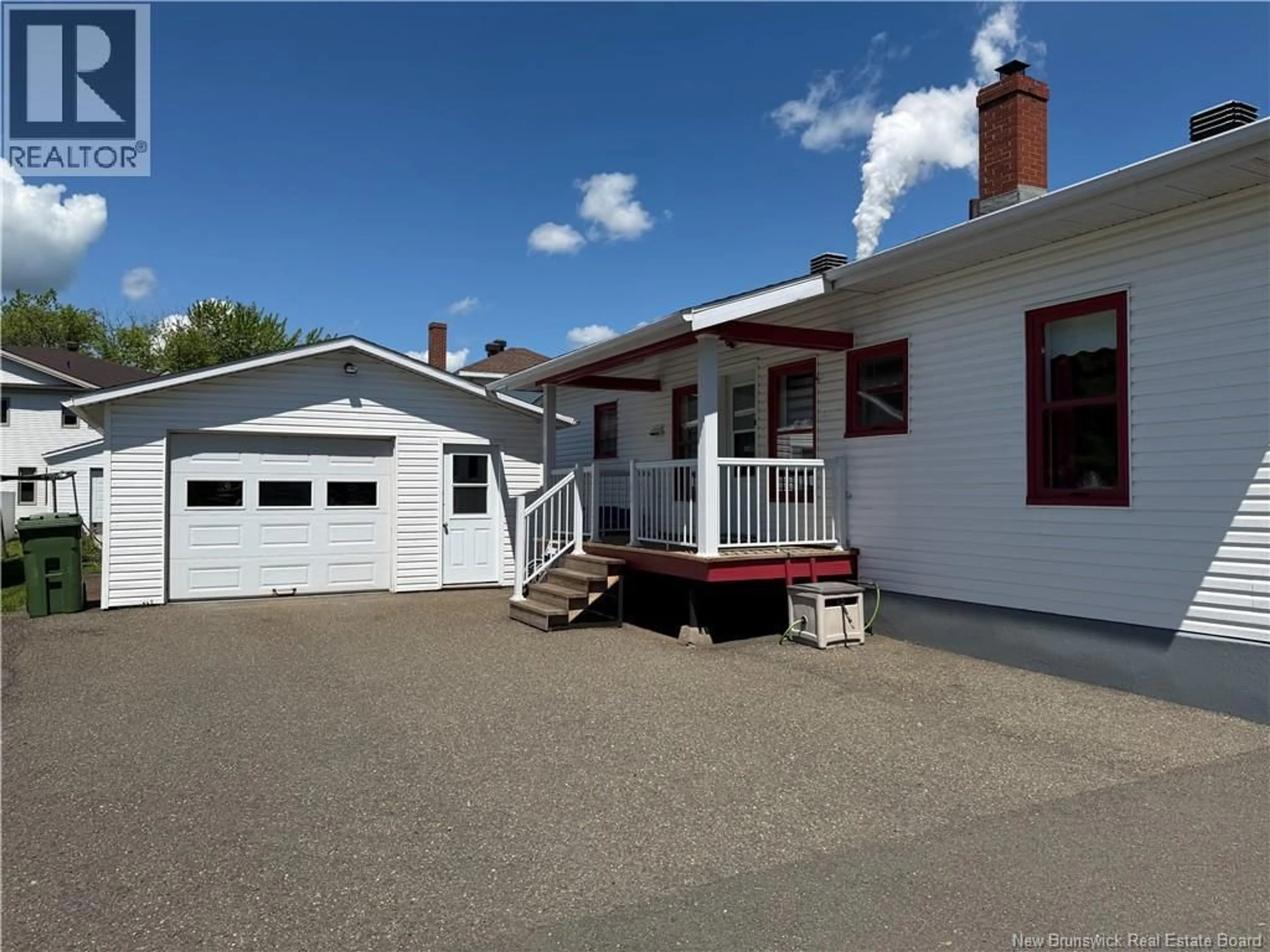 A pic from outside/outdoor area/front of a property/back of a property/a pic from drone, street for 18 DUGAL STREET, Edmundston New Brunswick E3V1X5