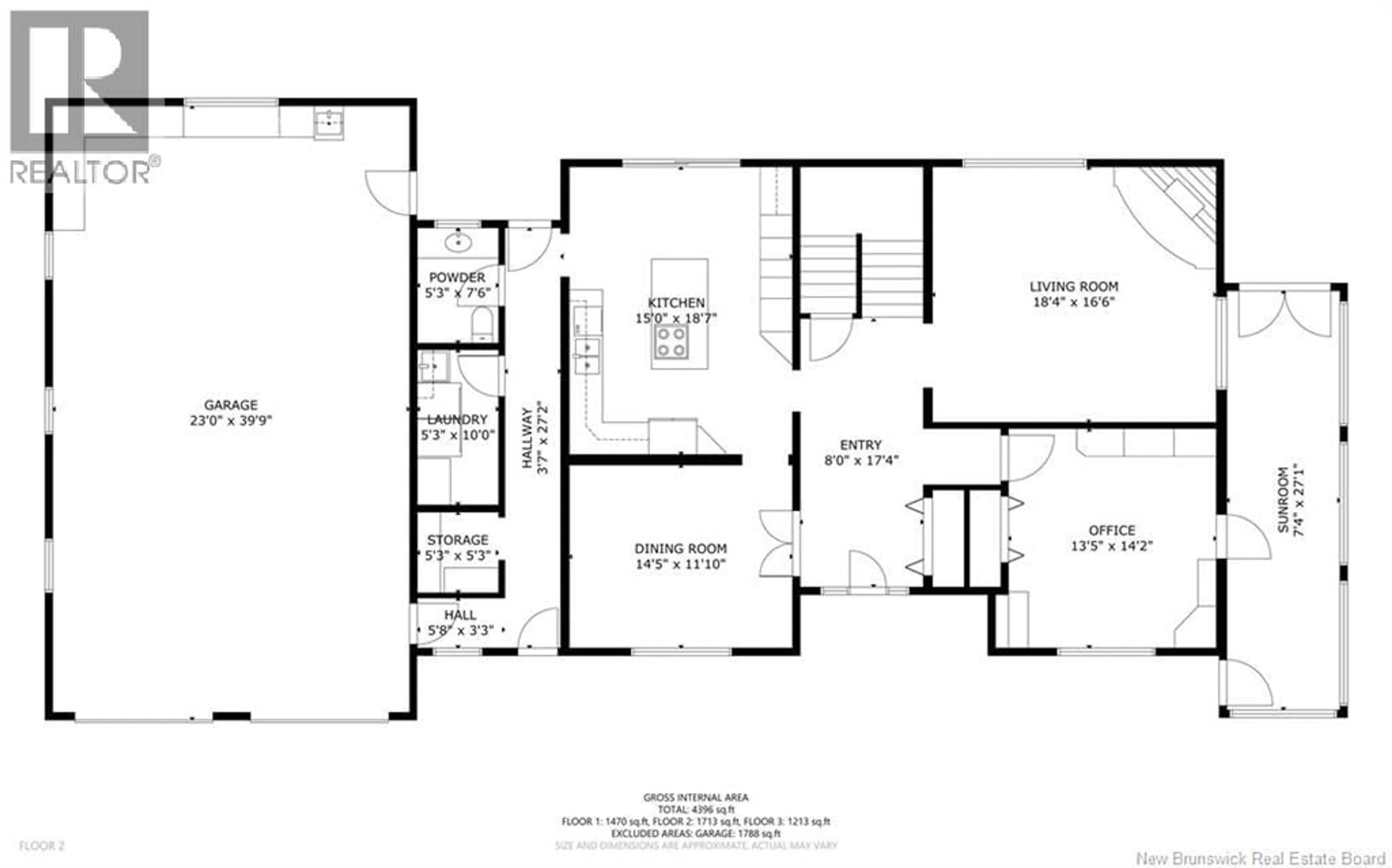 Floor plan for 89 DRIFTWOOD DRIVE, Upper Kingsclear New Brunswick E3E1P2