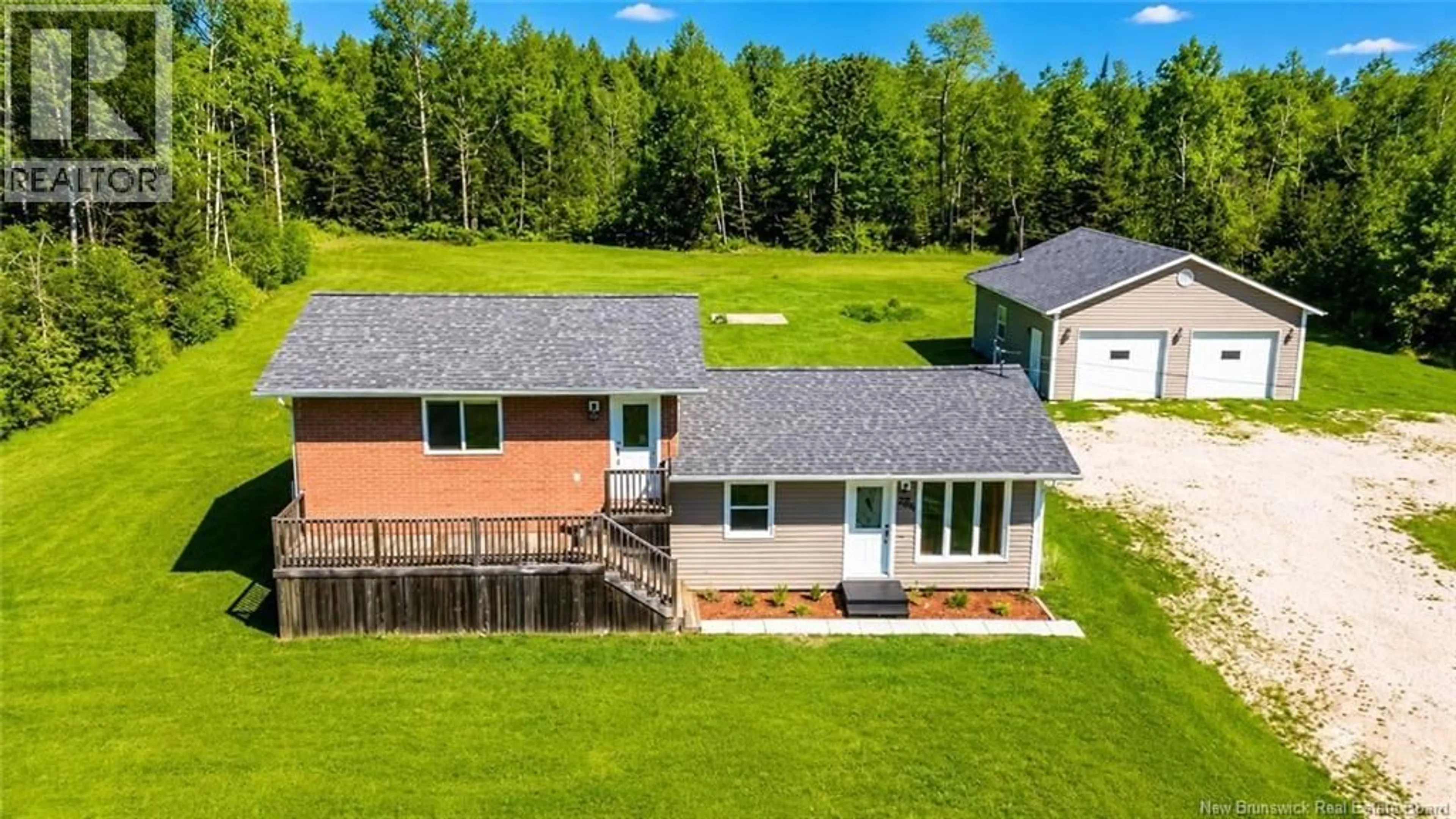 A pic from outside/outdoor area/front of a property/back of a property/a pic from drone, unknown for 2270 SORMANY, Sormany New Brunswick E2A2G4
