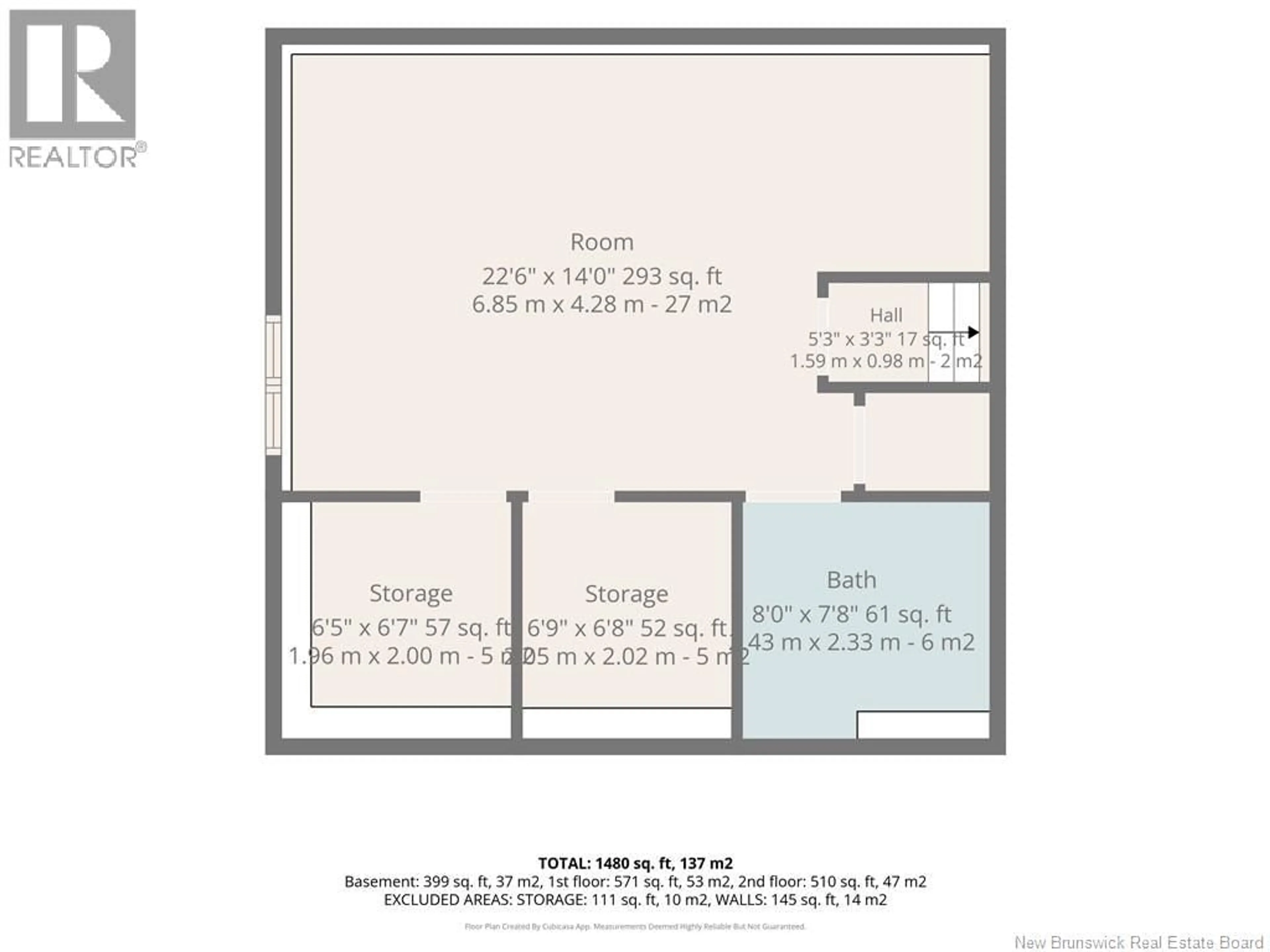 Floor plan for 2270 SORMANY, Sormany New Brunswick E2A2G4
