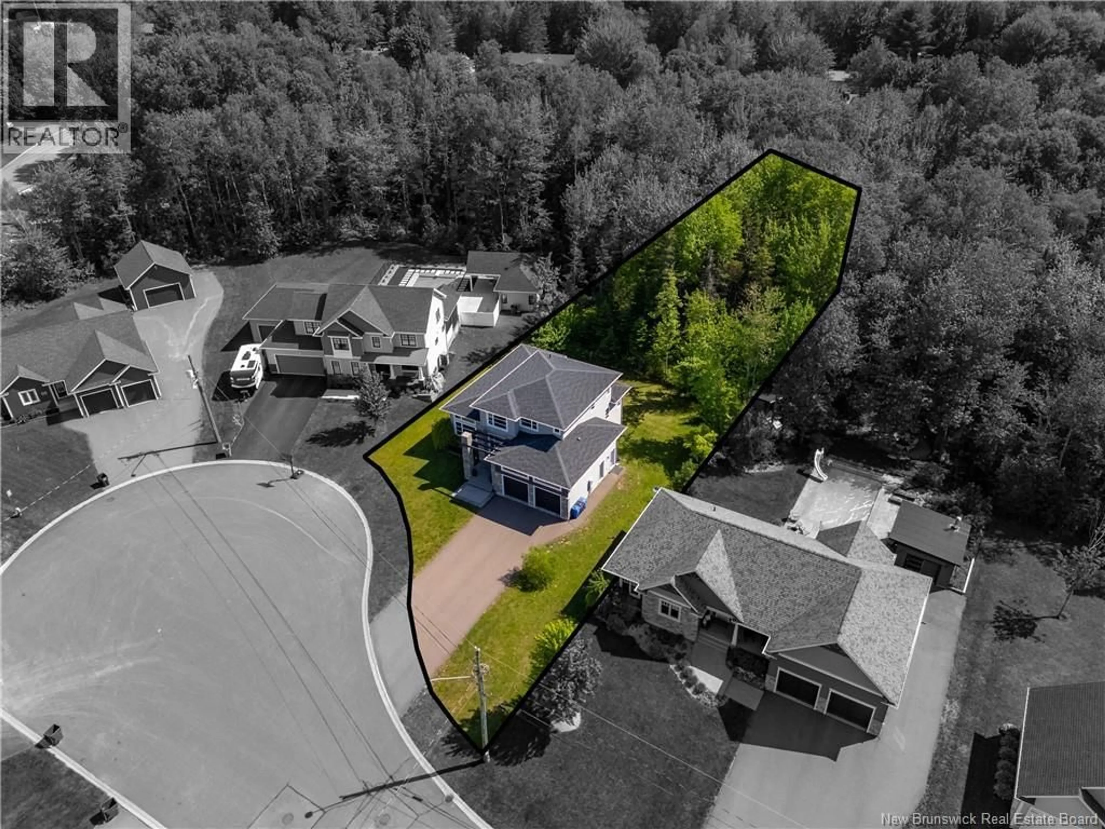 A pic from outside/outdoor area/front of a property/back of a property/a pic from drone, street for 195 LAROCHELLE STREET, Dieppe New Brunswick E1A9N5