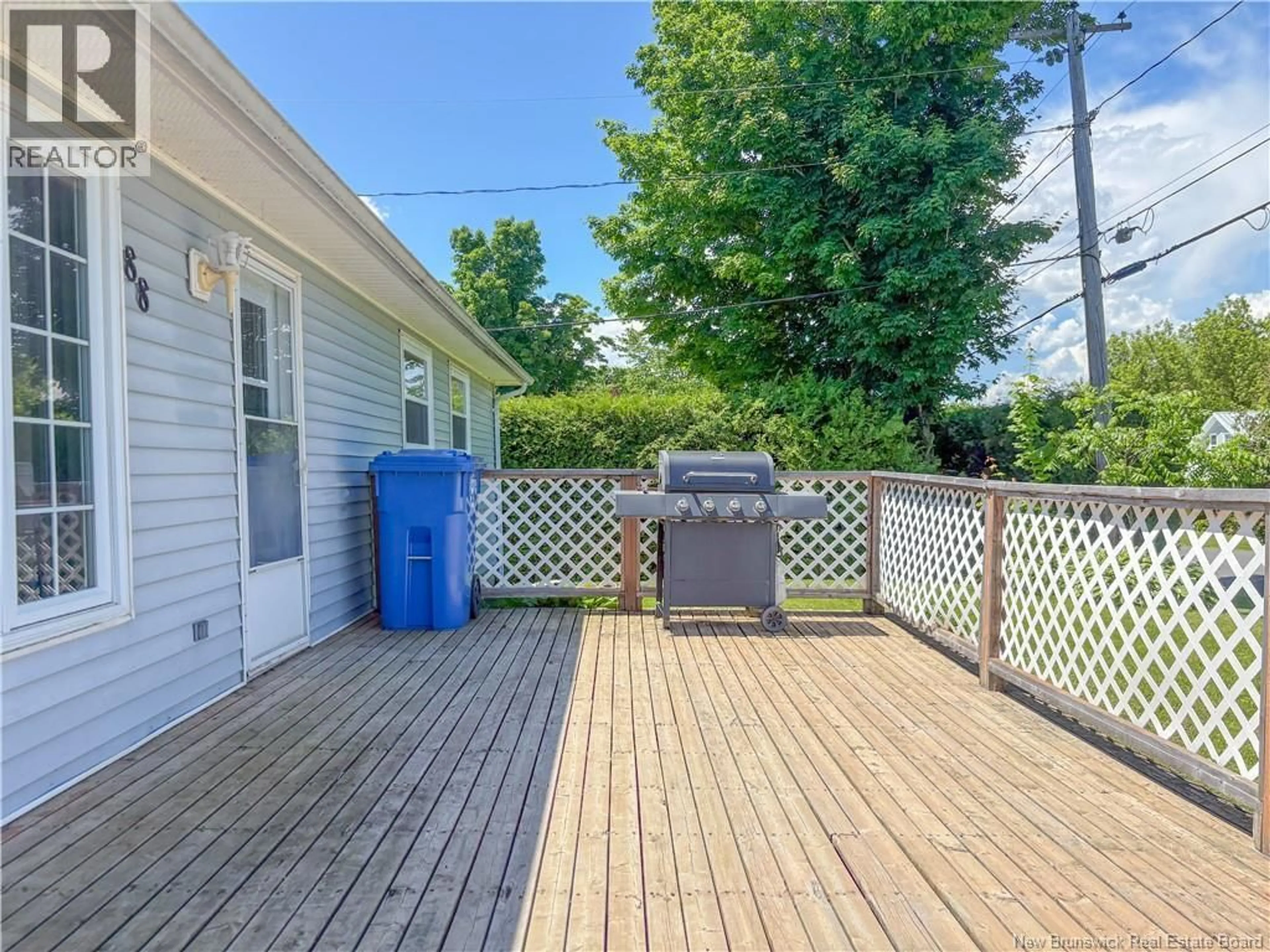 Patio, street for 88 HILLCREST AVENUE, Hartland New Brunswick E7P1N2