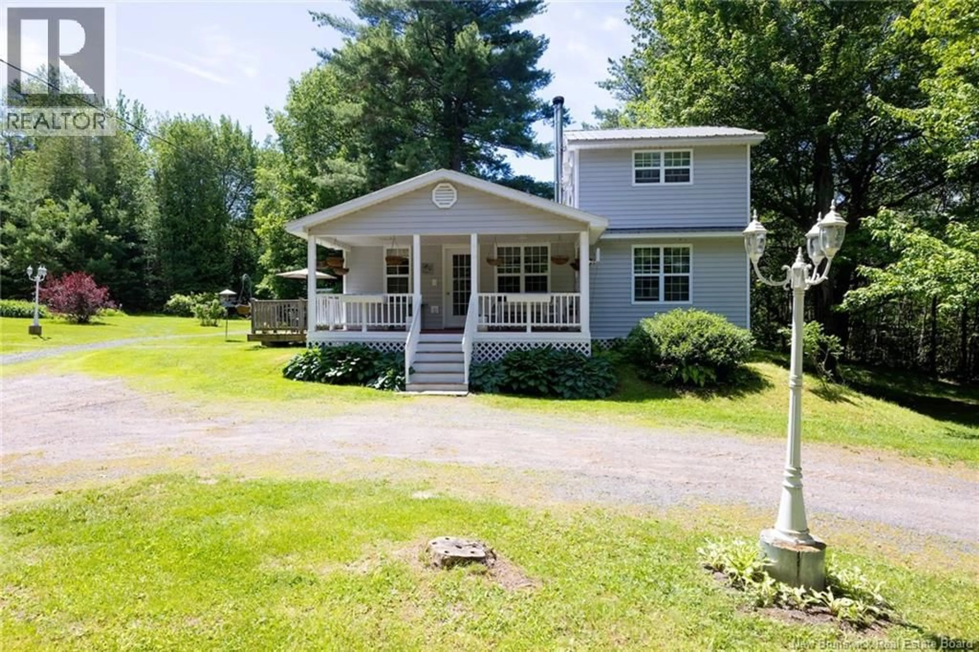 A pic from outside/outdoor area/front of a property/back of a property/a pic from drone, unknown for 43 GORDON SHORE ROAD, Whites Cove New Brunswick E4C3S7