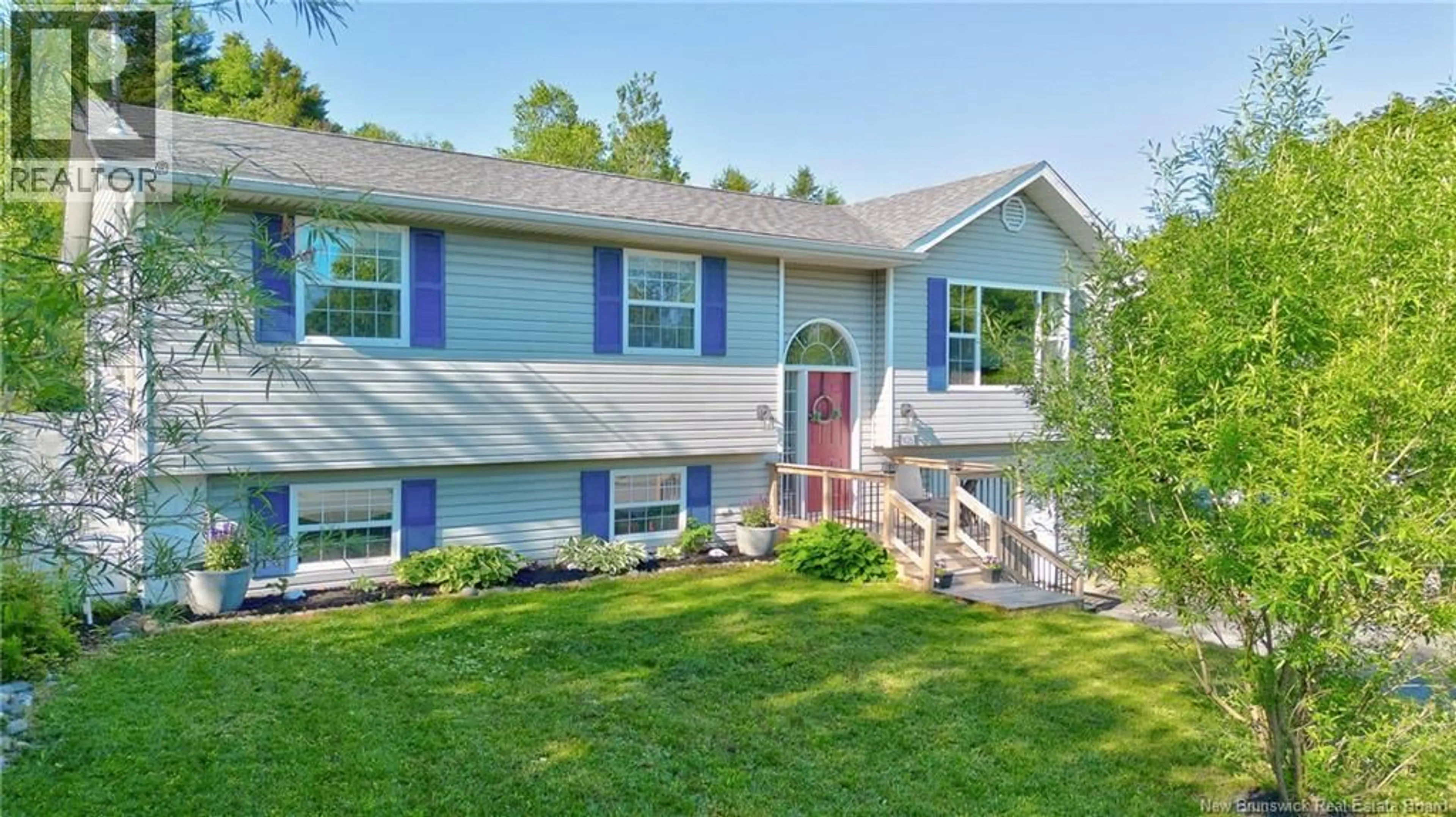 Home with vinyl exterior material, street for 1025 SAND COVE ROAD, Saint John New Brunswick E2M4Z7