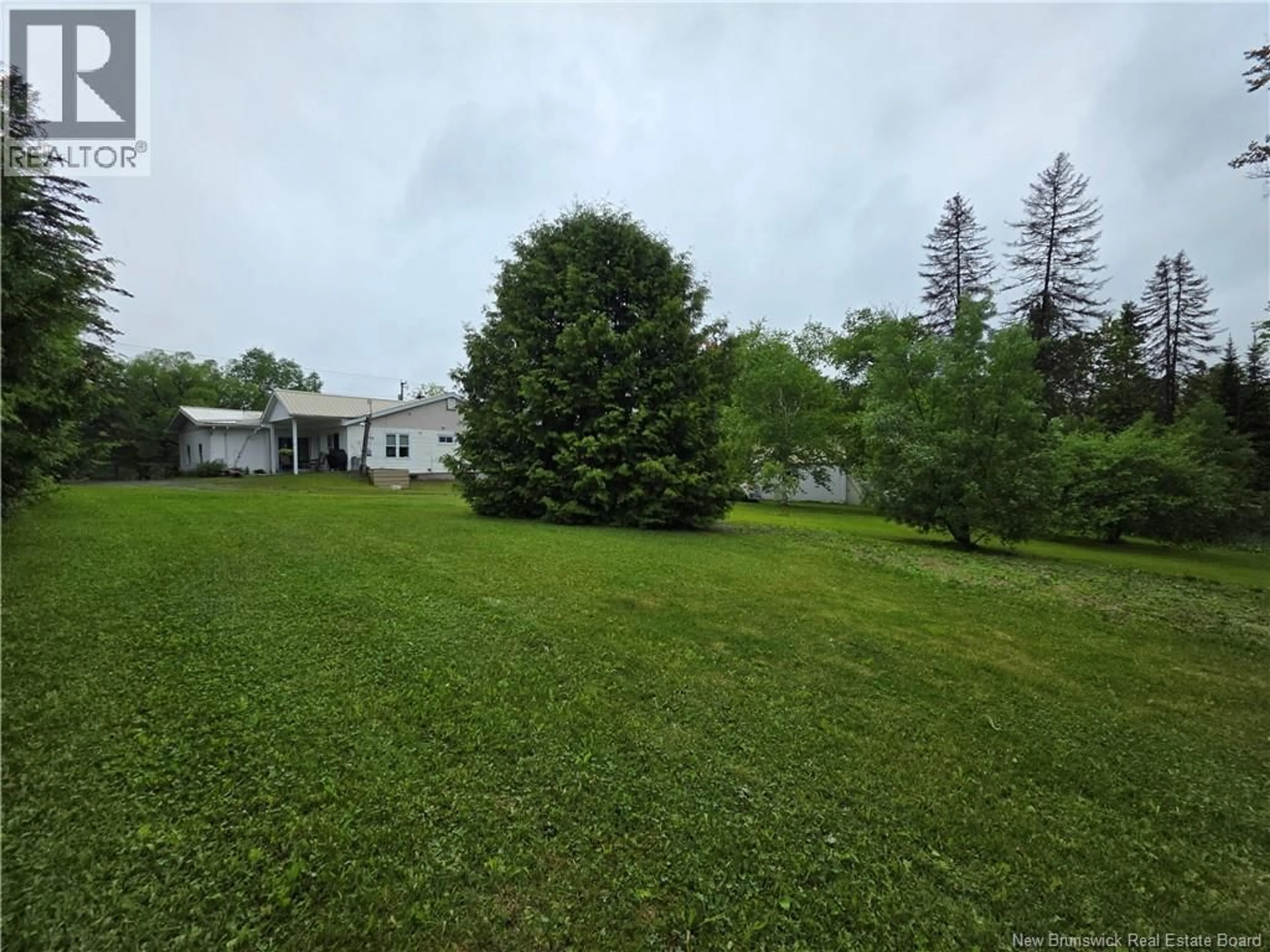 A pic from outside/outdoor area/front of a property/back of a property/a pic from drone, unknown for 159 CH DEL LA GRANDE-RIVIÈRE, Saint-Léonard New Brunswick E7E2K3