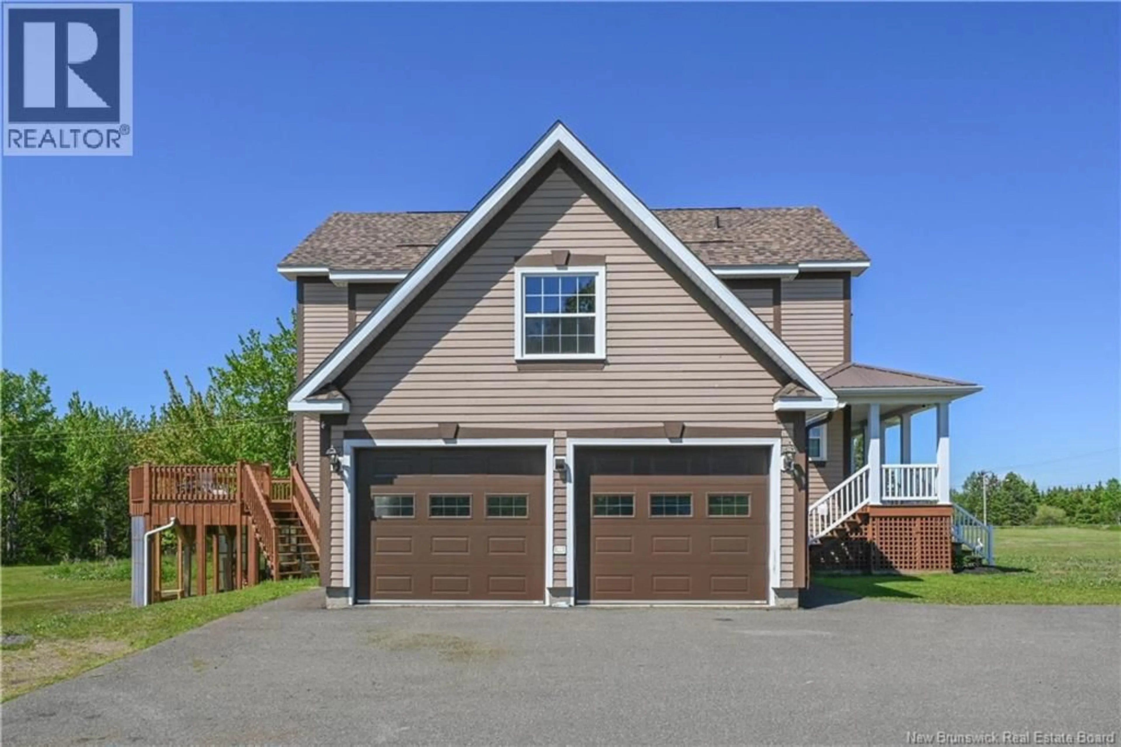 Home with vinyl exterior material, street for 4670 ROUTE 160, Pont-Landry New Brunswick E1X2S5