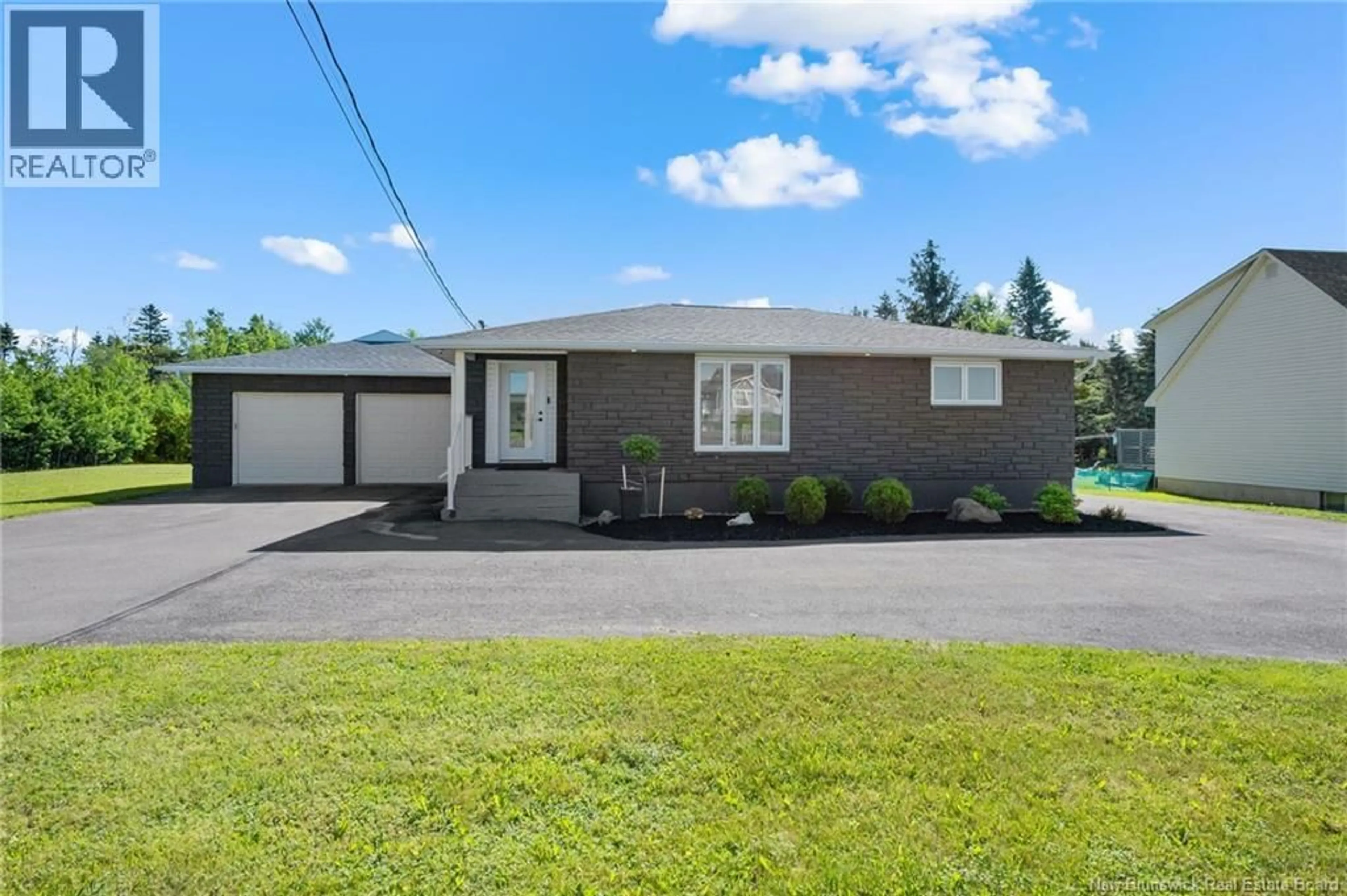 Home with vinyl exterior material, street for 2287 ROUTE 490, Ammon New Brunswick E1G3P3