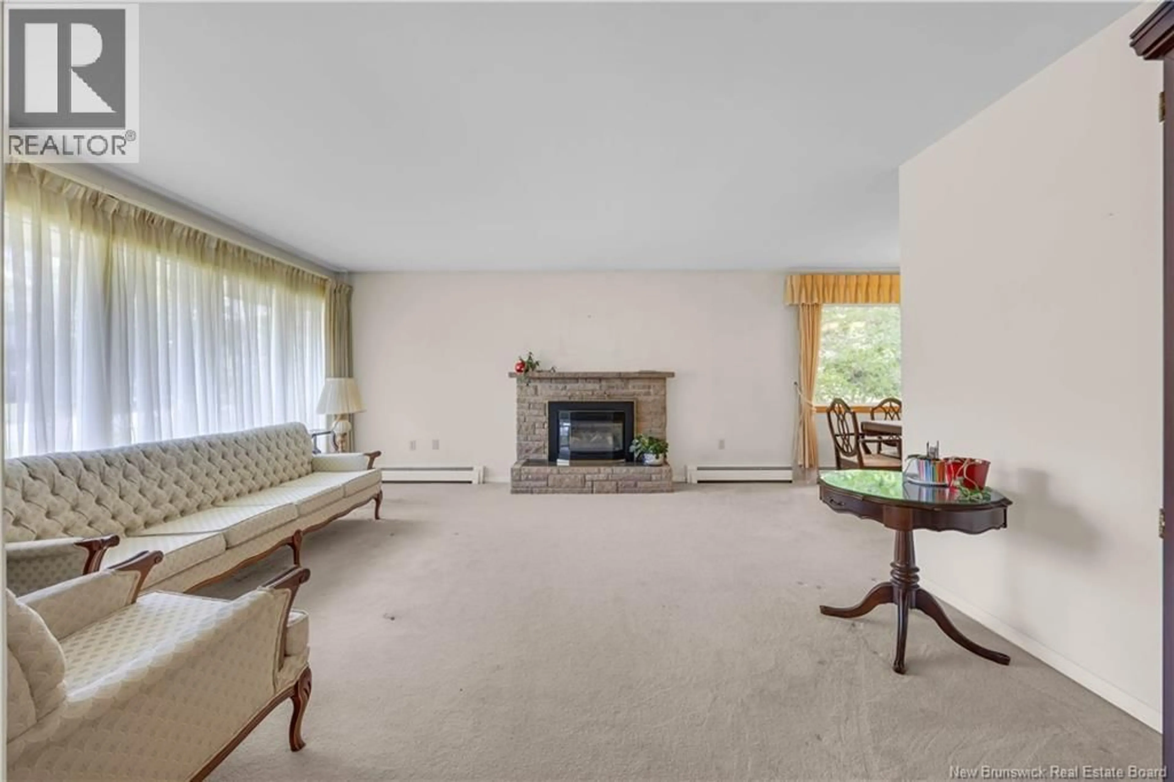 Living room with furniture, carpet floor for 149 RIDGEWAY STREET, Rothesay New Brunswick E2H1J9